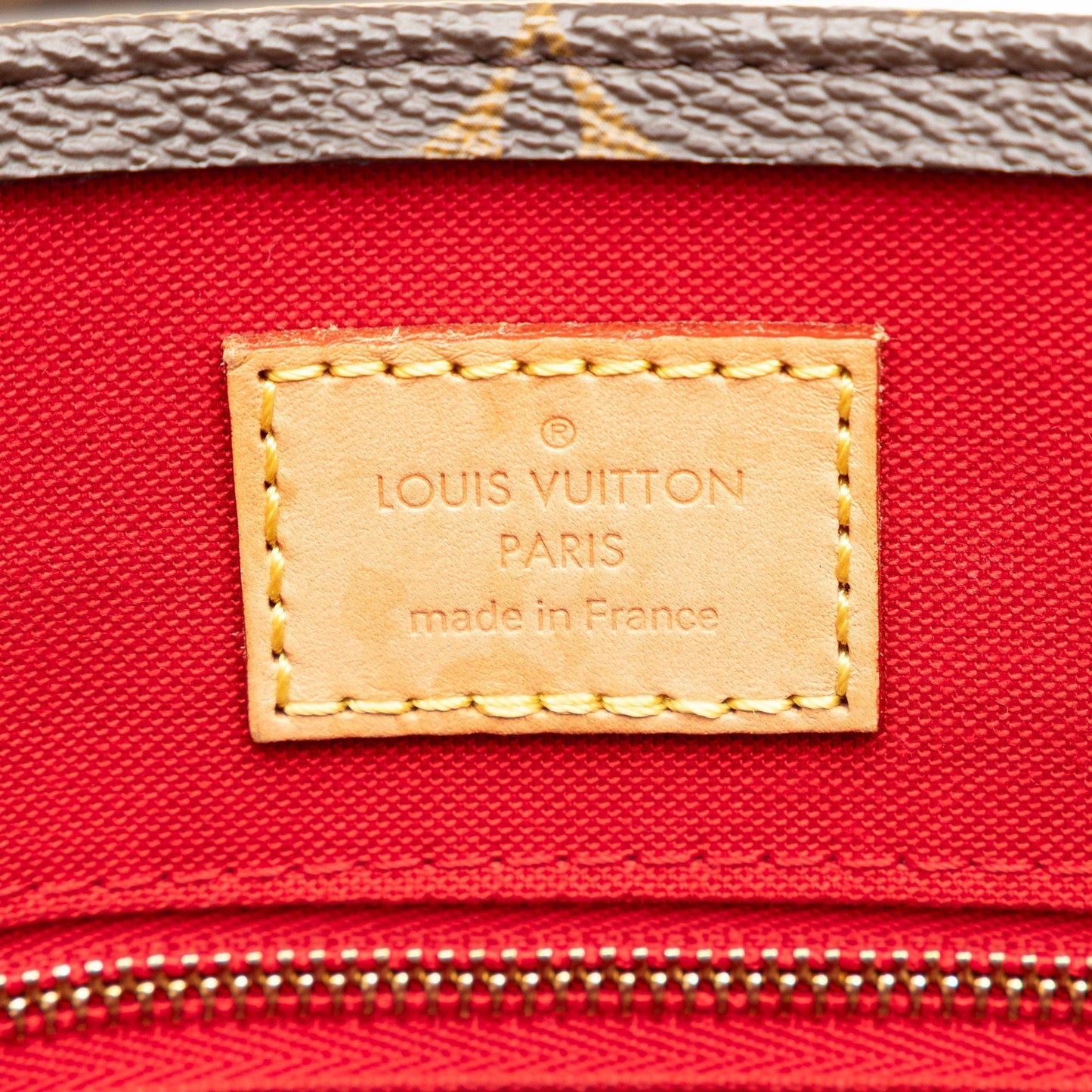 Brown Louis Vuitton Monogram Sac Plat BB Satchel