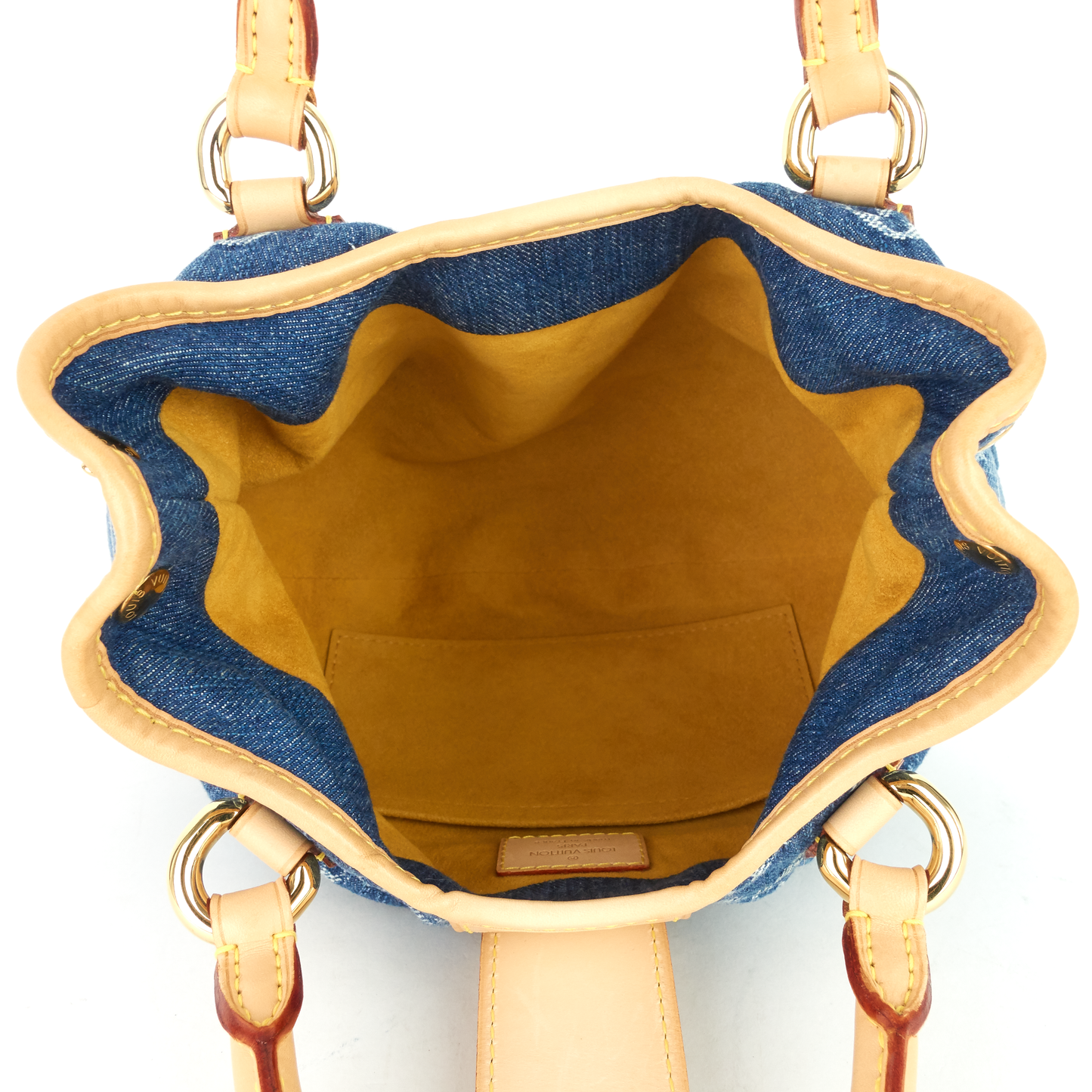 Louis Vuitto Pleaty Monogram Denim Bag