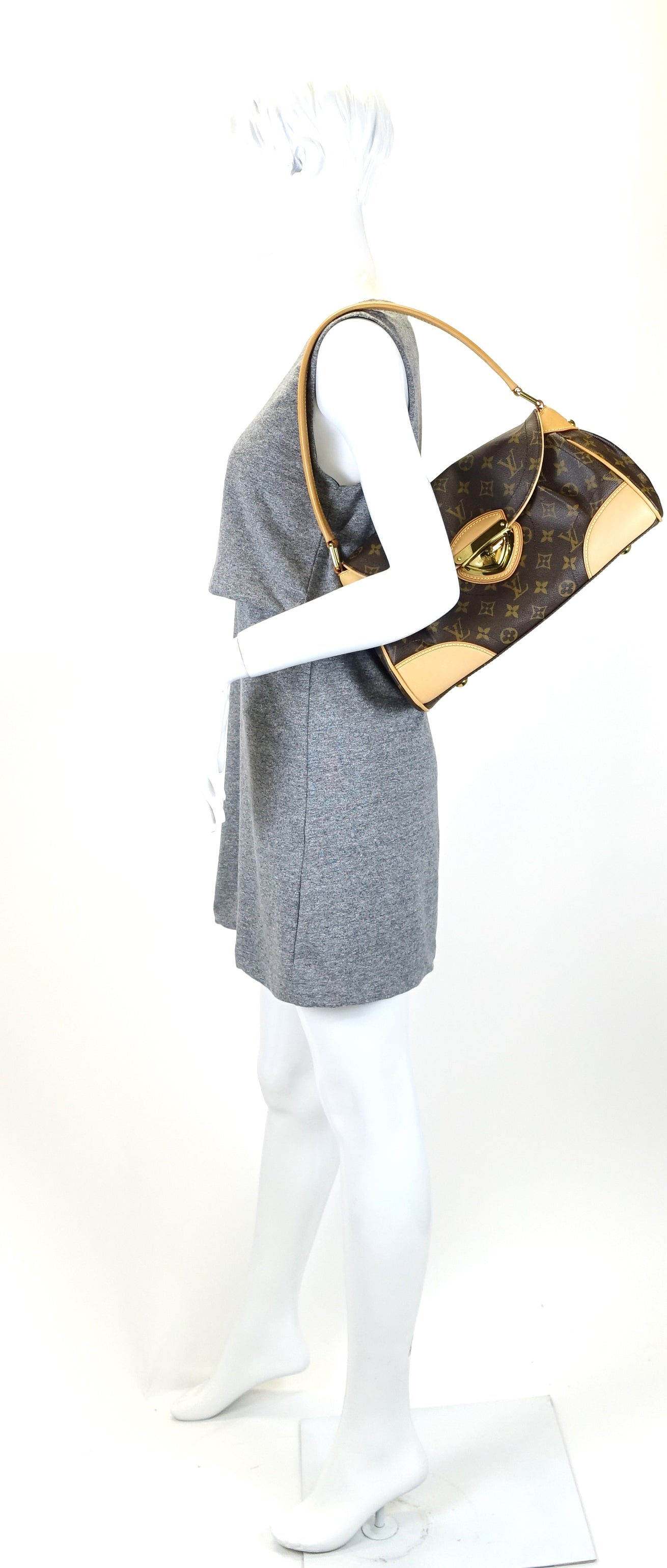 Louis Vuitto Beverly MM Monogram Canvas Bag