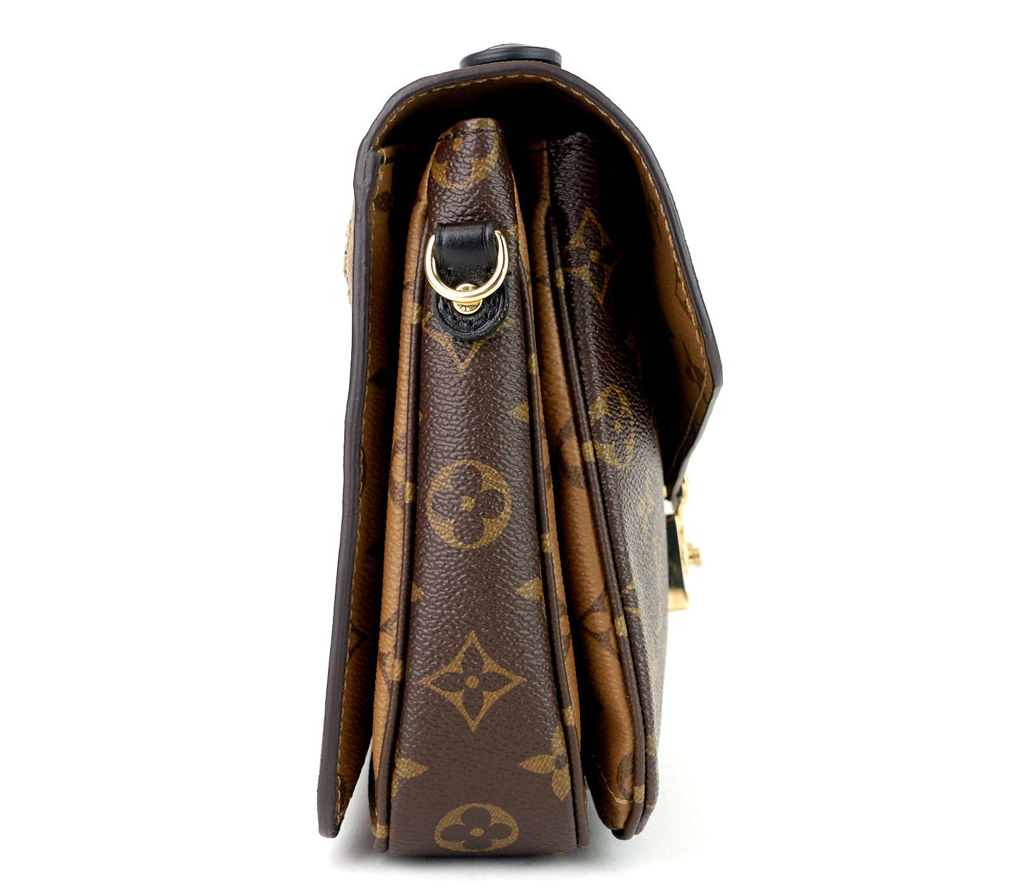 Louis Vuitto Pochette Metis Reverse Monogram Canvas Bag