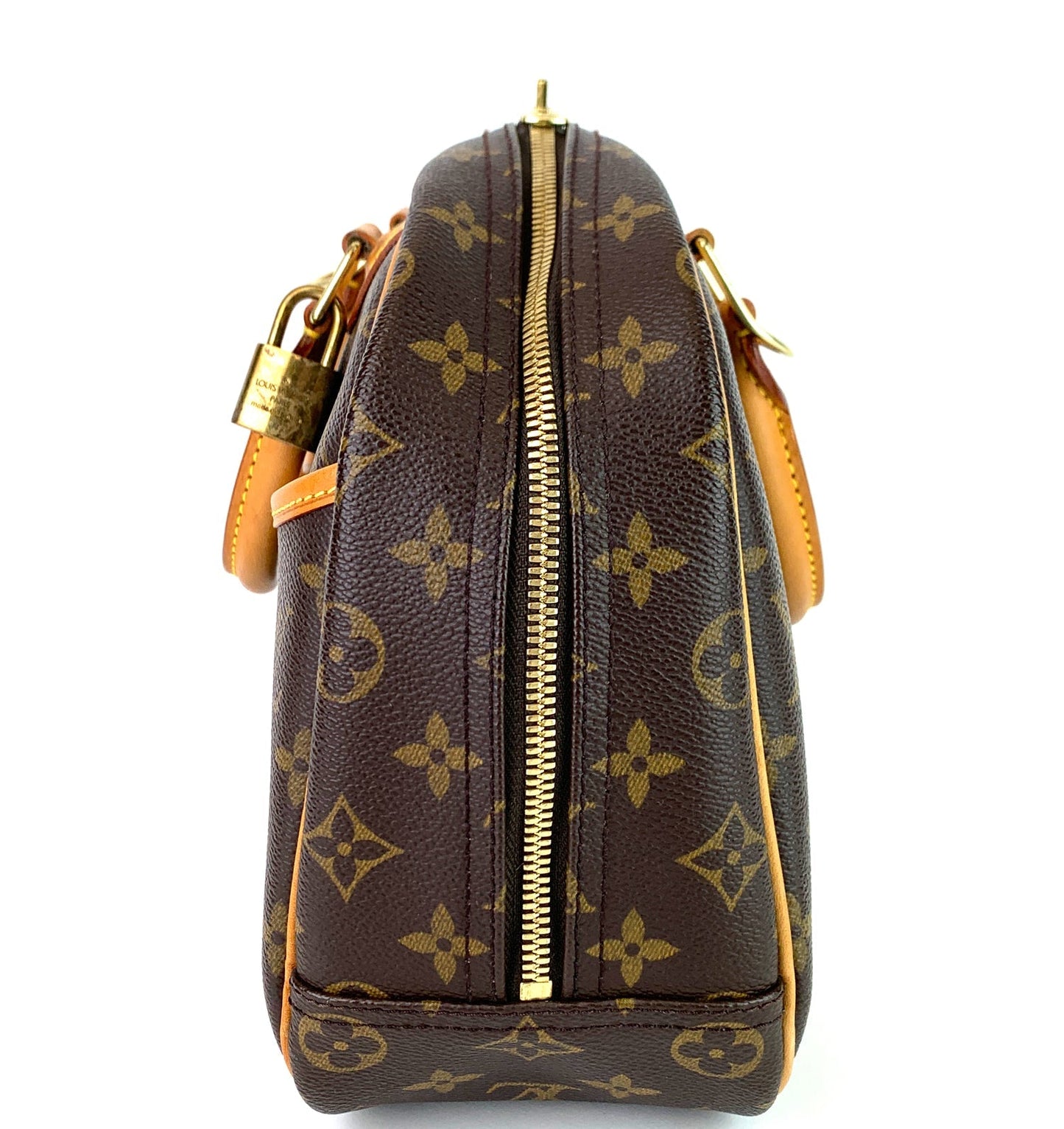 Louis Vuitto Deauville Monogram Canvas Handbag