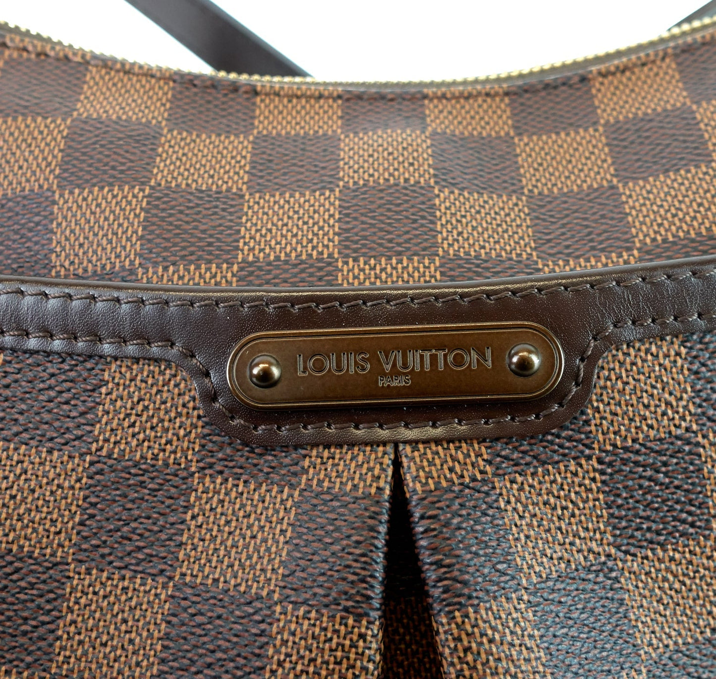 Louis Vuitto Bloomsbury PM Damier Ebene Canvas Bag
