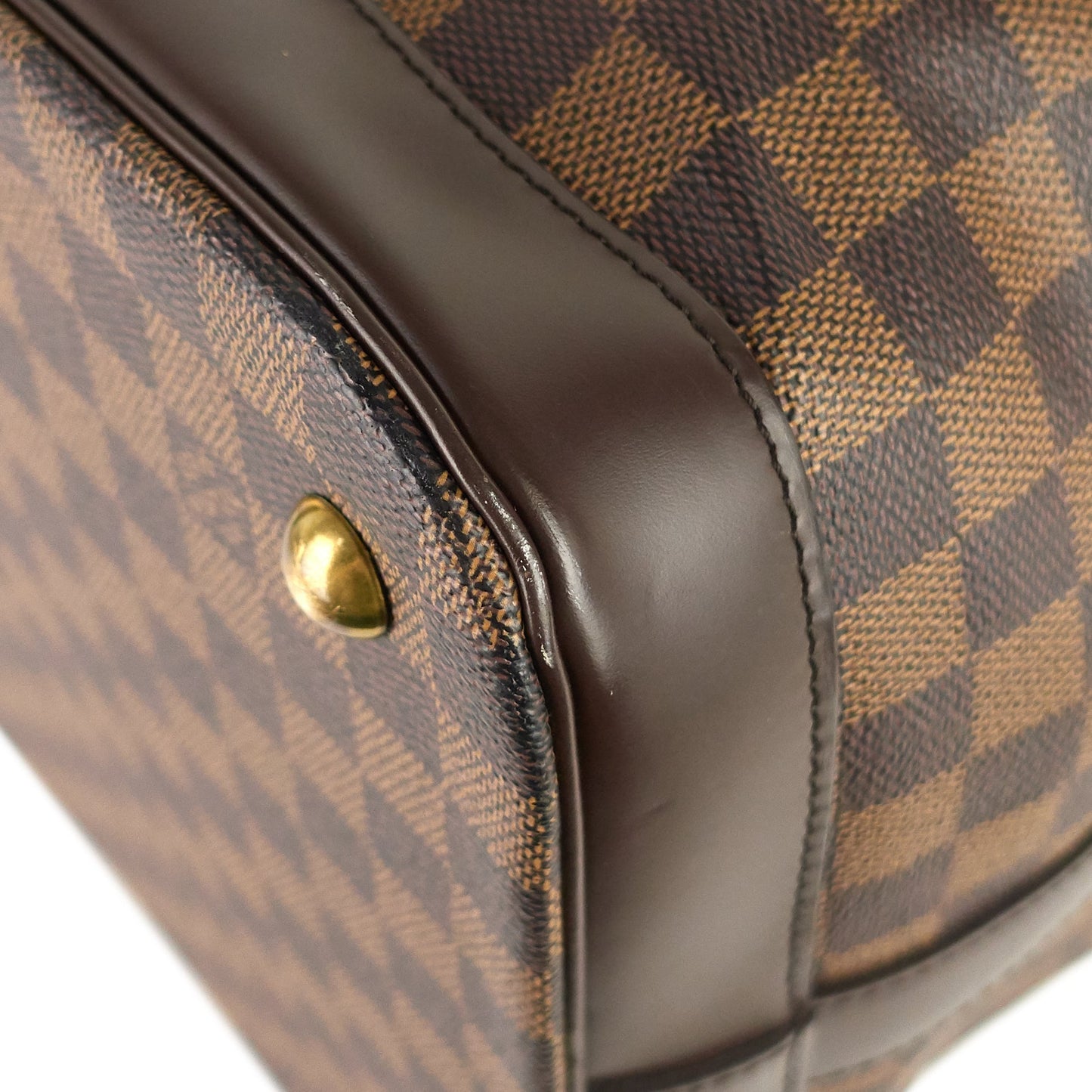 Louis Vuitto Grimaud Damier Ebene Canvas Weekender Bag