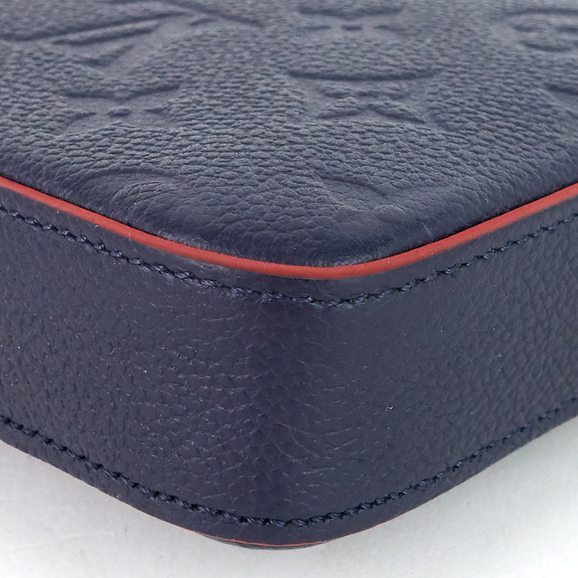 Louis Vuitto FÃ©licie Pochette Monogram Empreinte Leather Bag
