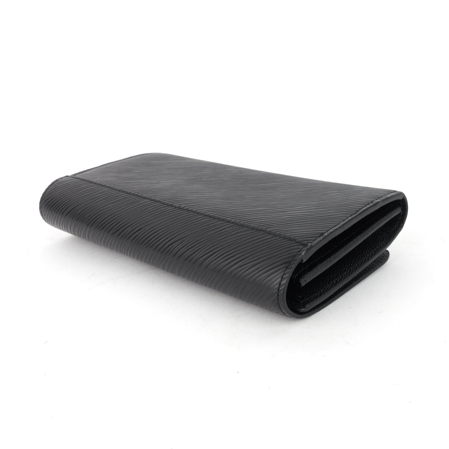Louis Vuitto Twist Long Black Epi Leather Wallet
