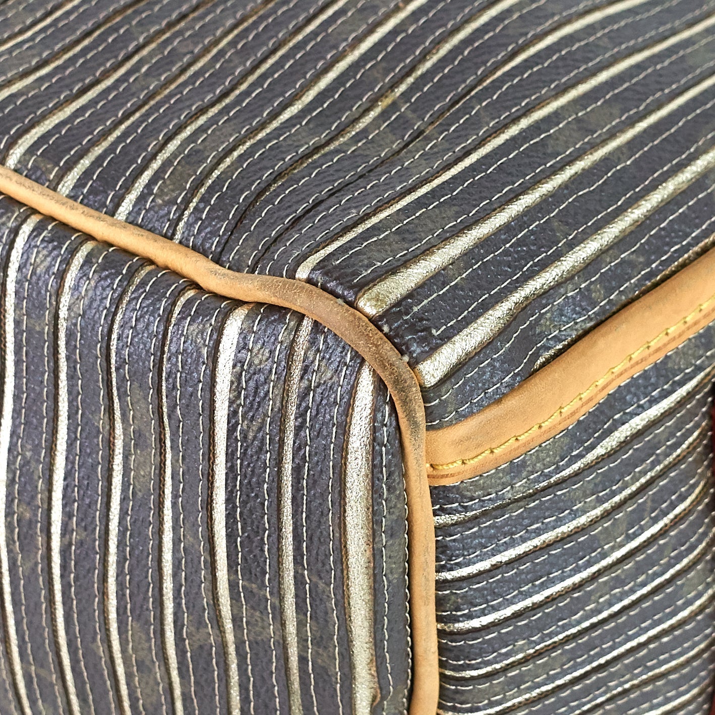 Louis Vuitto Eden Speedy Bandouliere 30 Monogram Canvas Bag