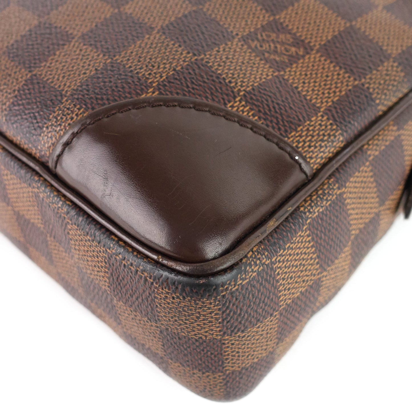 Louis Vuitto Porte-Documents Voyage GM Damier Ebene Canvas Briefcase Bag
