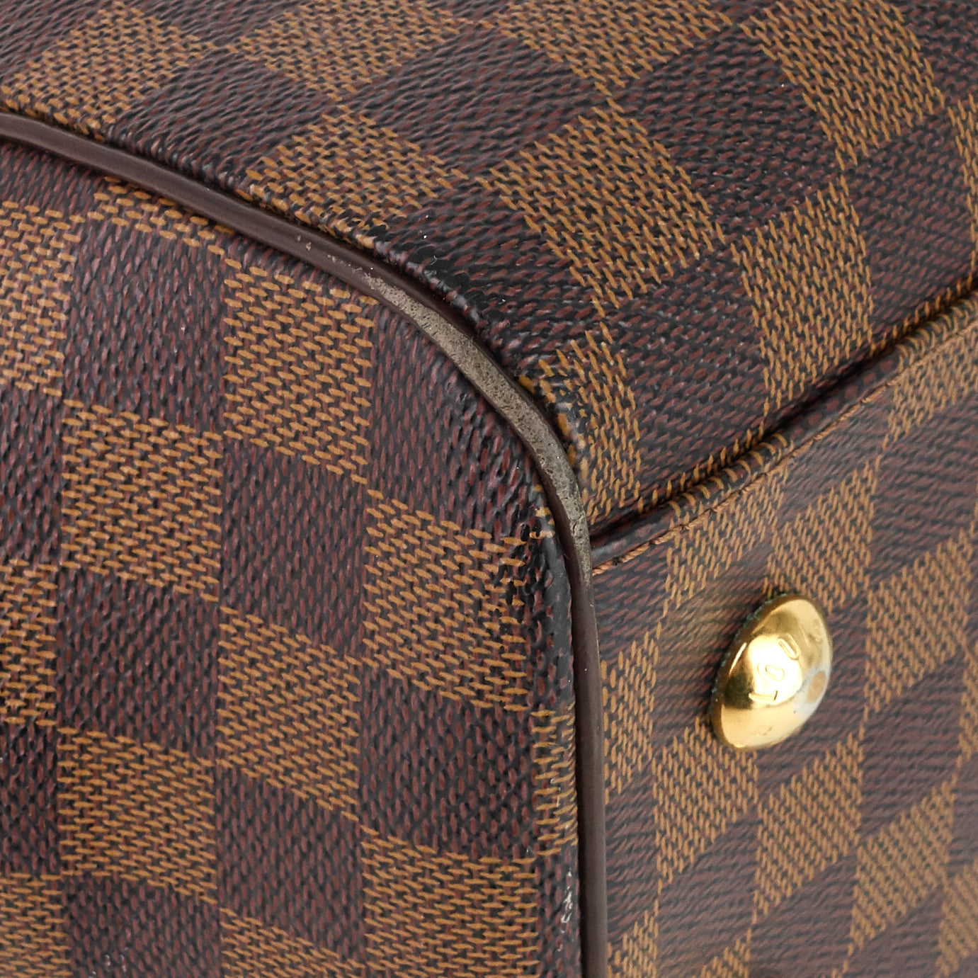Louis Vuitto Trevi PM Damier Ebene Canvas Bag