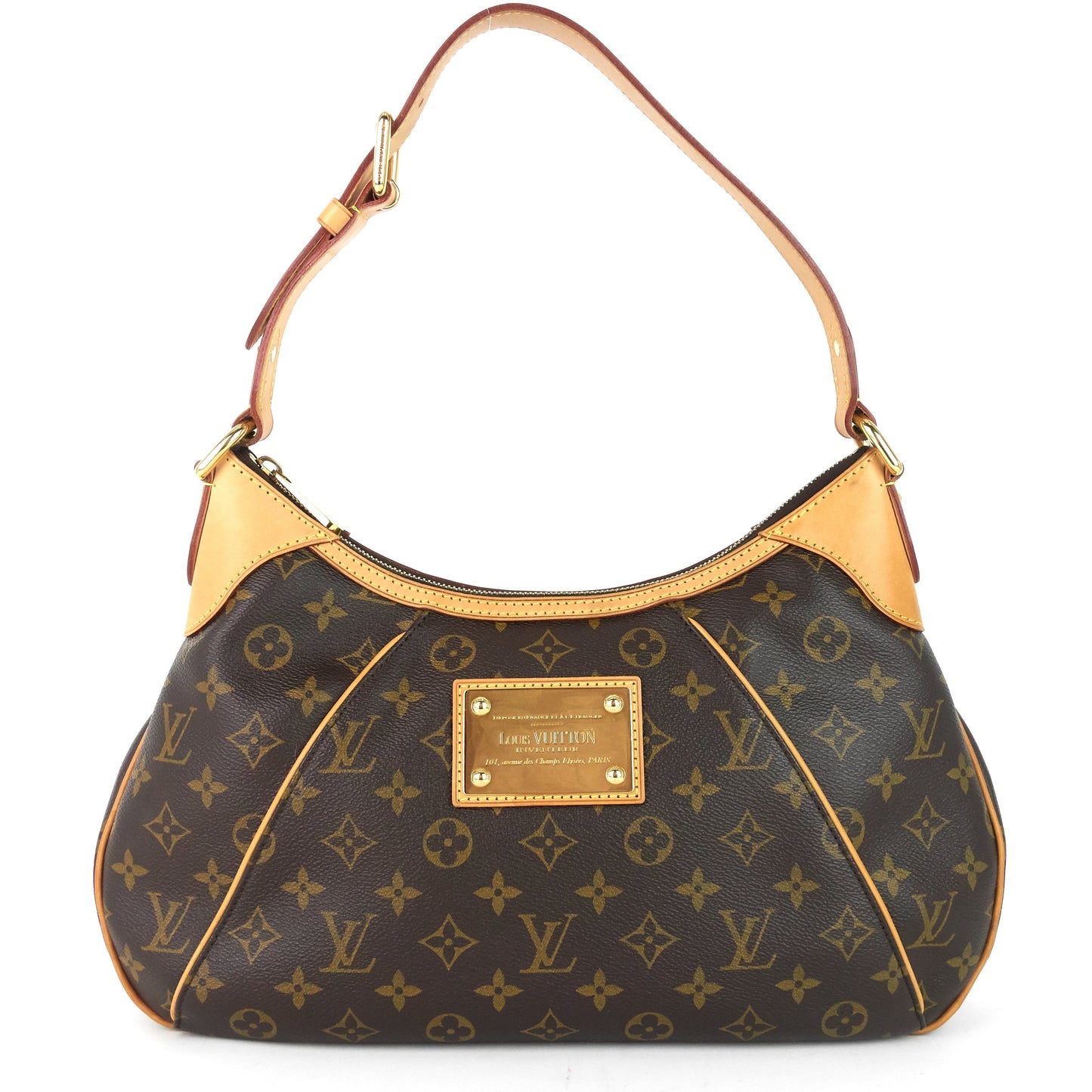 Louis Vuitto Thames GM Monogram Canvas Hobo Bag