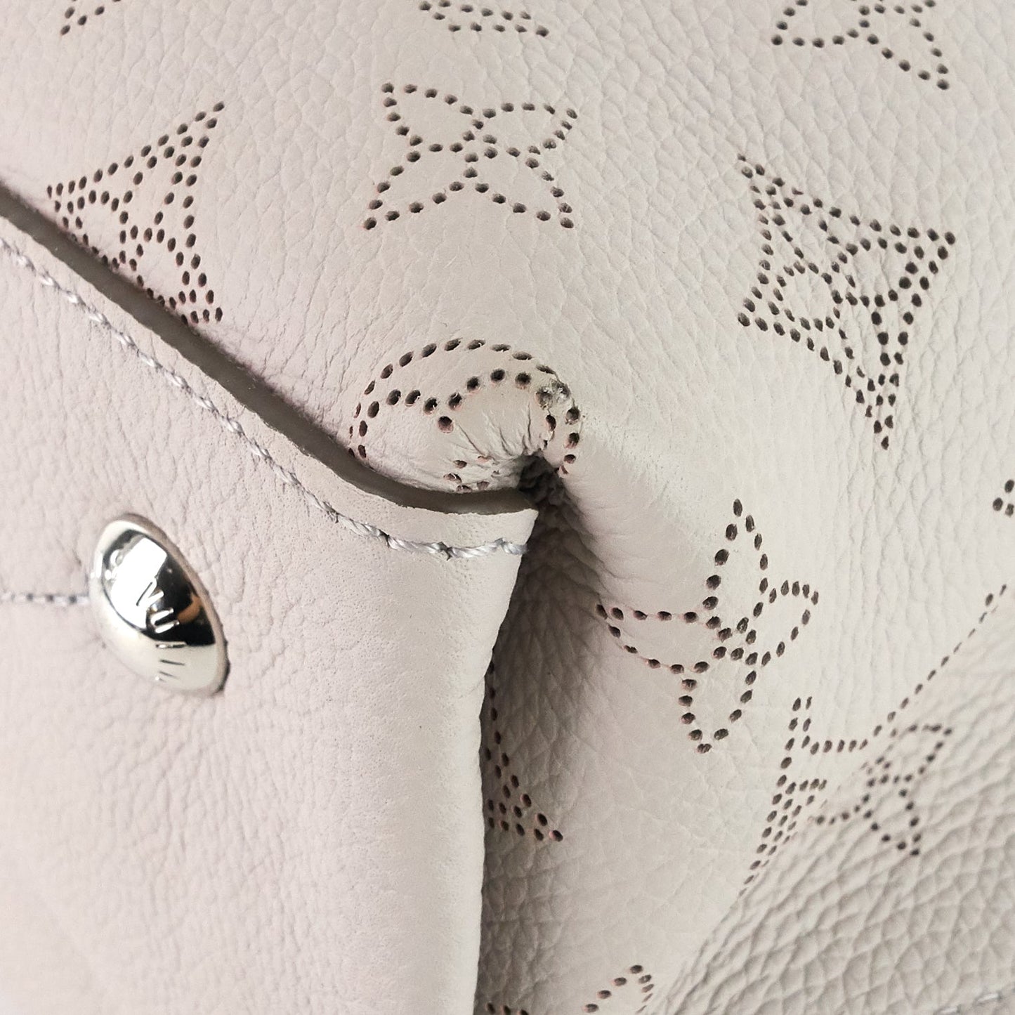 Louis Vuitto Muria Mahina Calfskin Hobo Bag