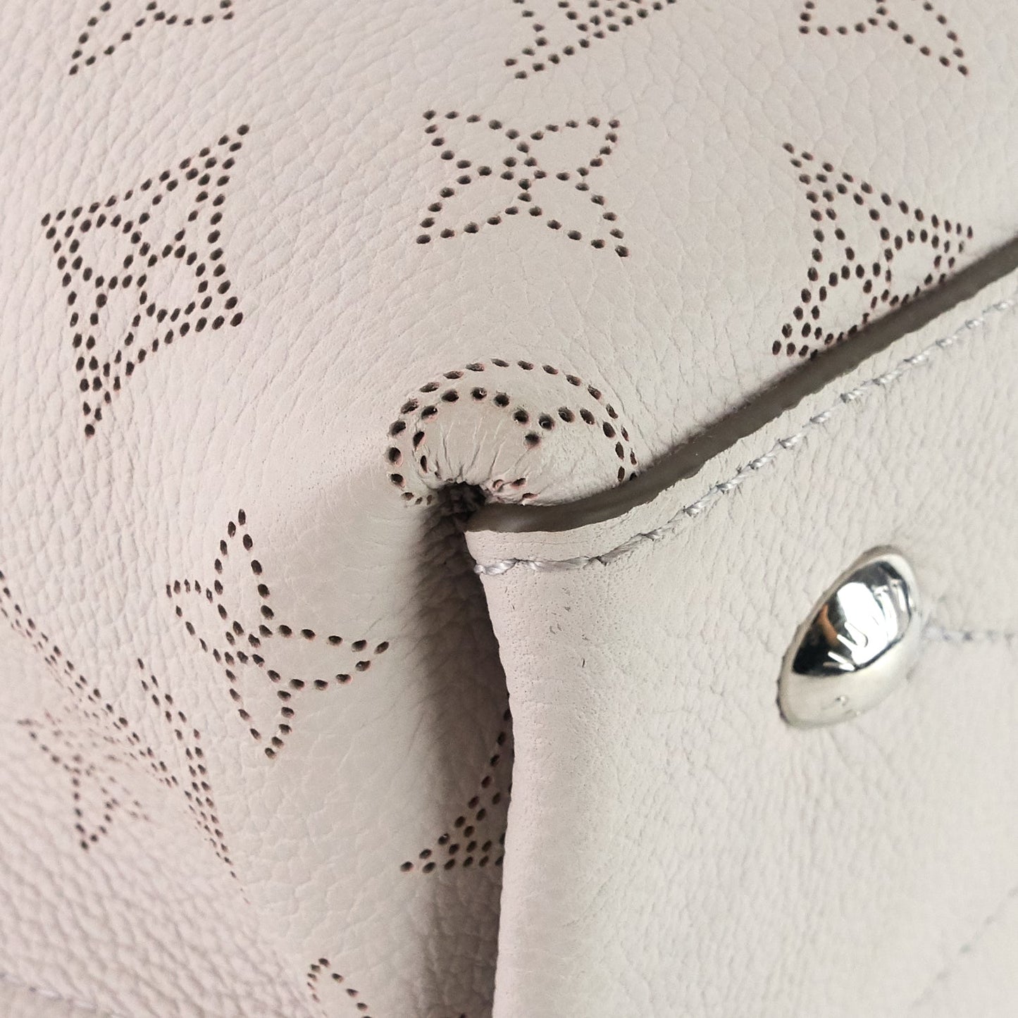 Louis Vuitto Muria Mahina Calfskin Hobo Bag