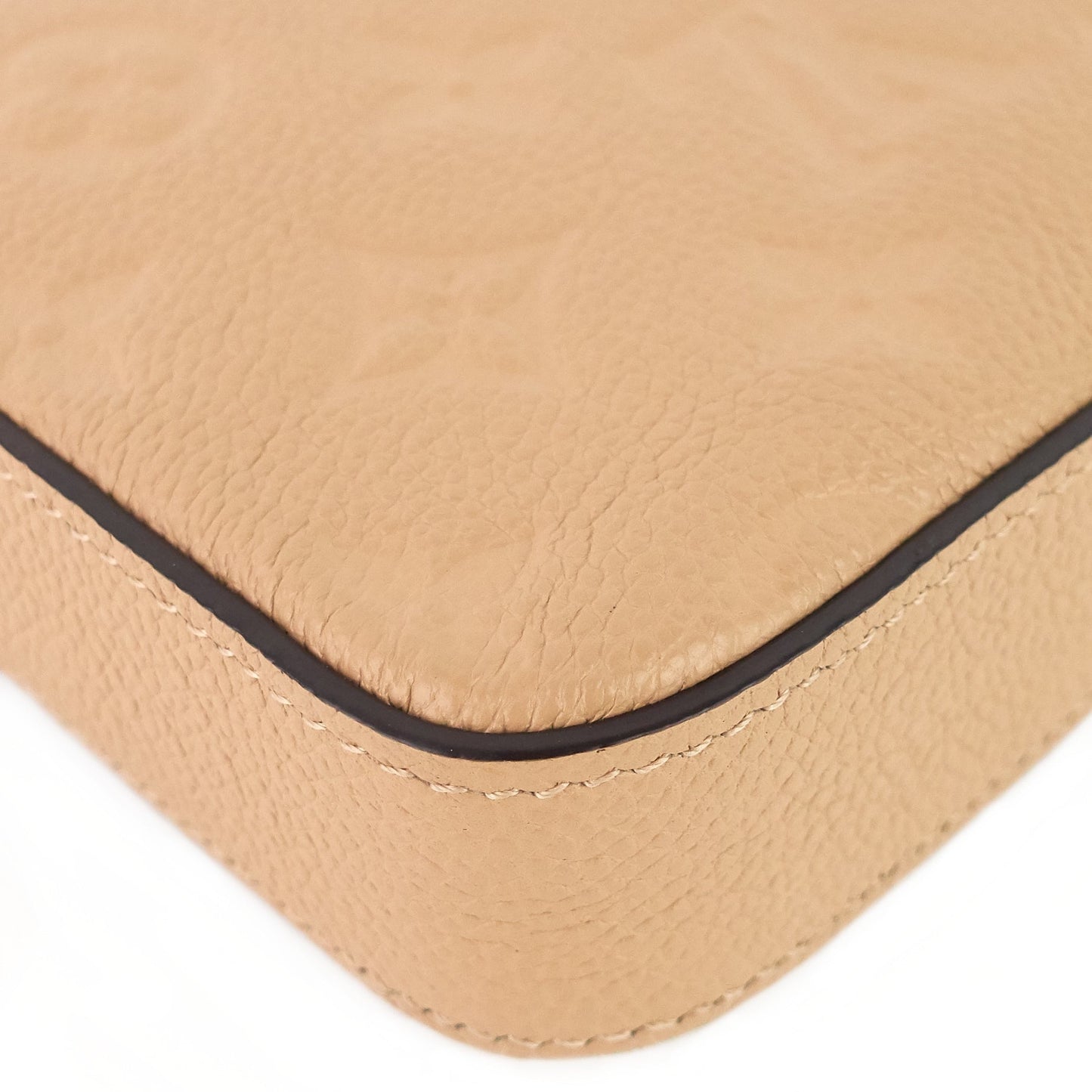 Louis Vuitto Pochette FÃ©licie Monogram Empreinte Leather Chain Wallet Bag