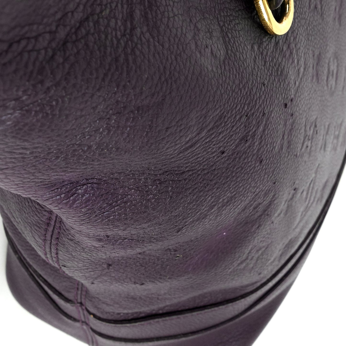 Louis Vuitto Citadine Monogram Empreinte Leather Tote Bag