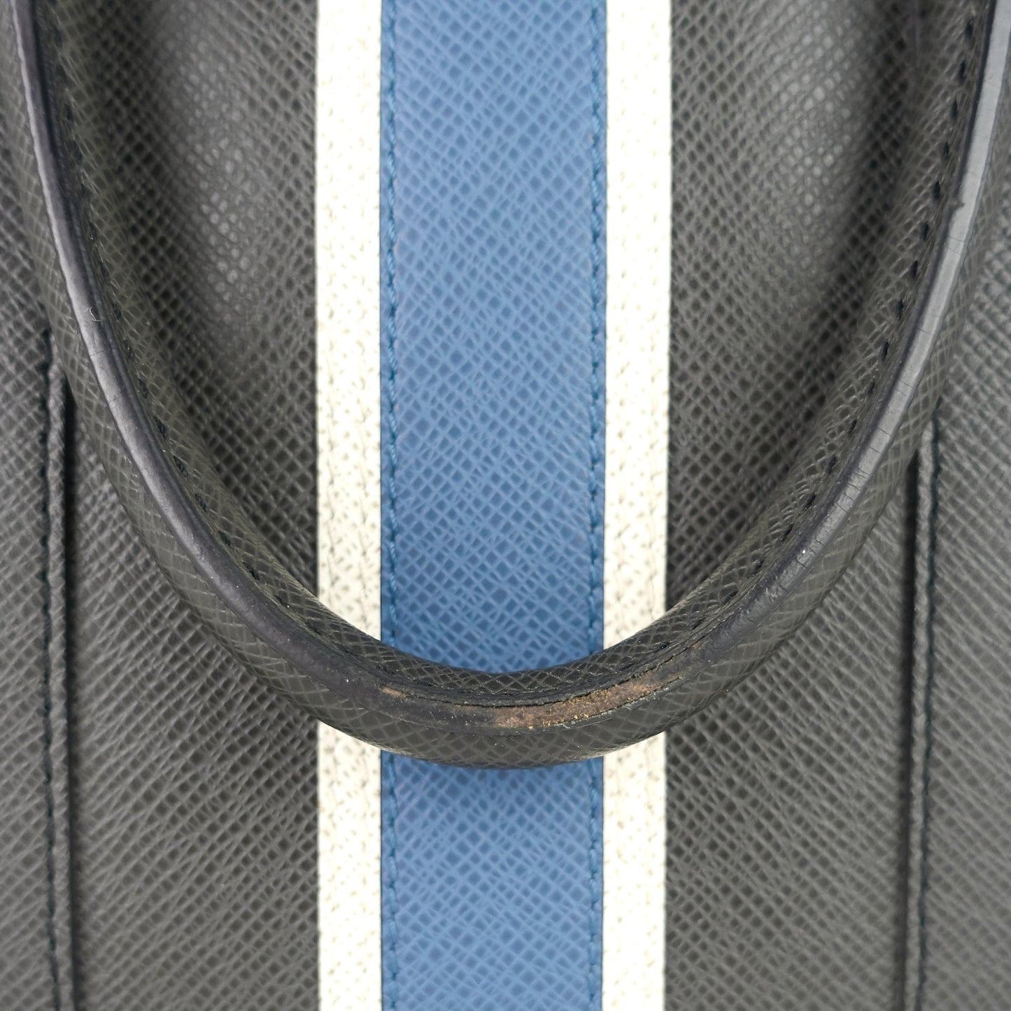 Louis Vuitto Porte-Document Voyage Ardoise Leather Briefcase Bag