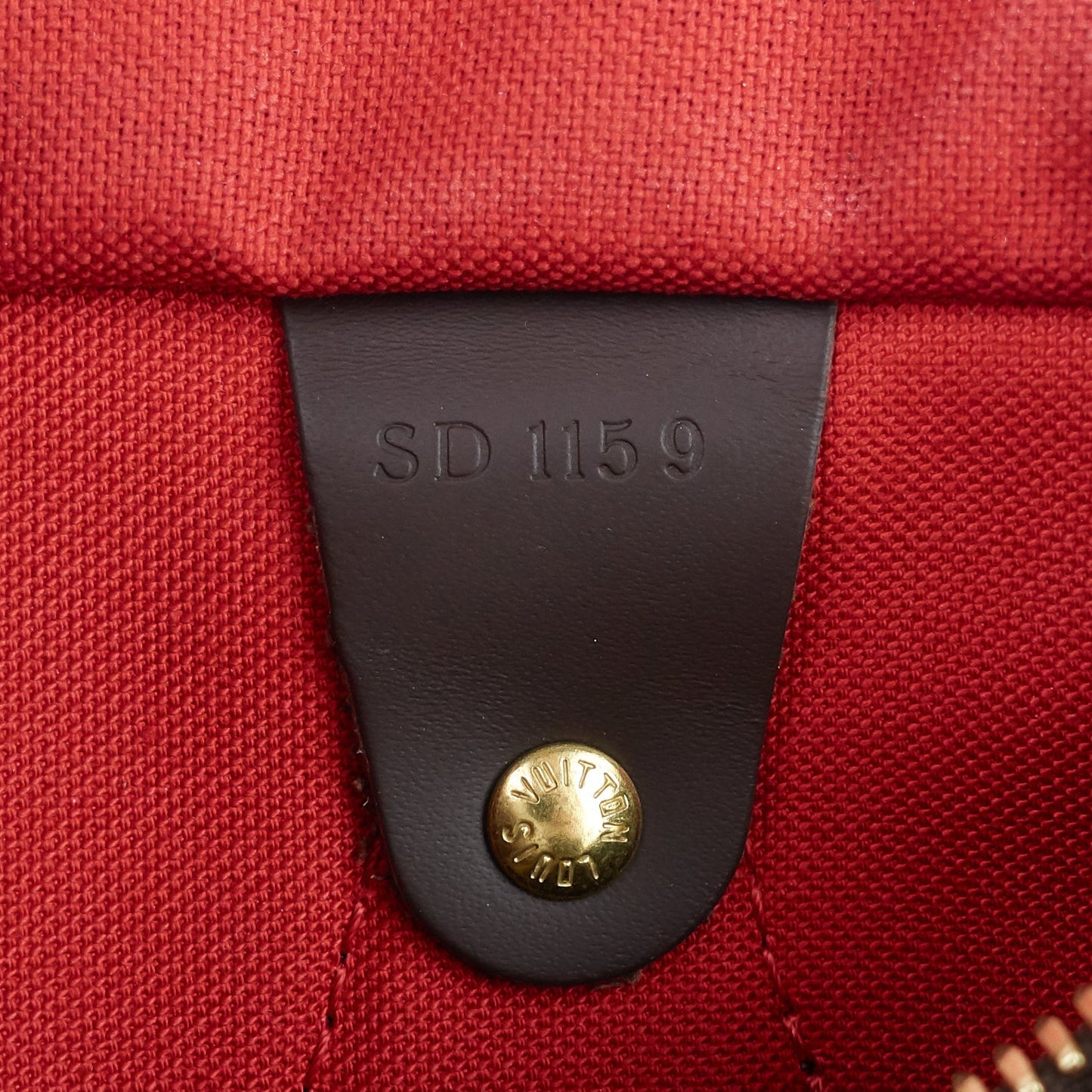 Louis Vuitto Speedy 25 BandouliÃ¨re Damier Ebene Canvas Bag