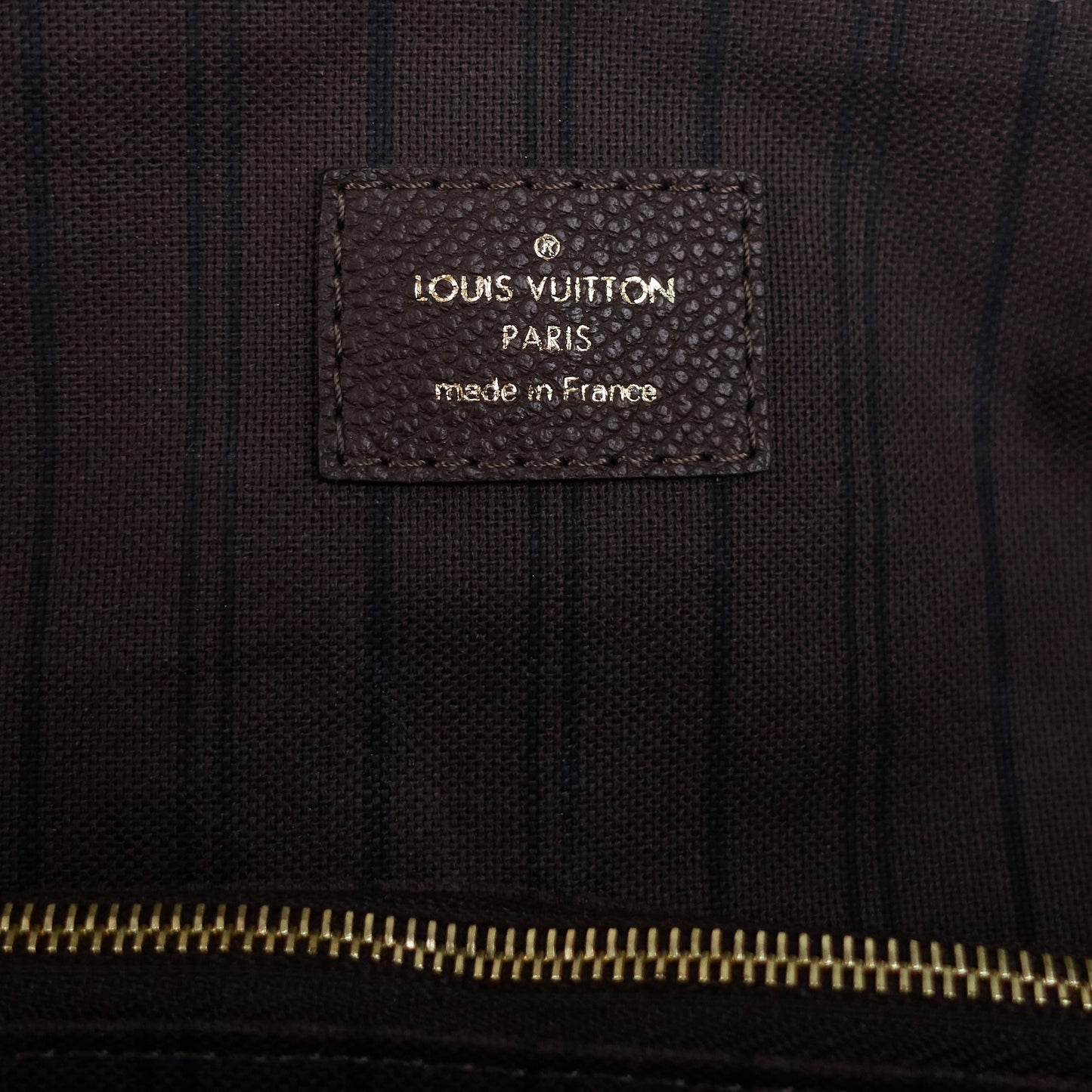 Louis Vuitto Lumineuse Monogram Empreinte Leather Bag