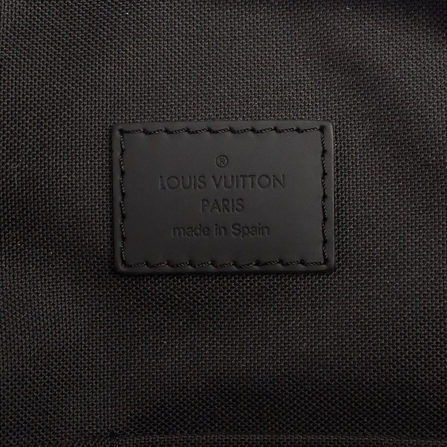 Louis Vuitto Porte-Documents Voyage PM Damier Ebene Canvas Briefcase Bag