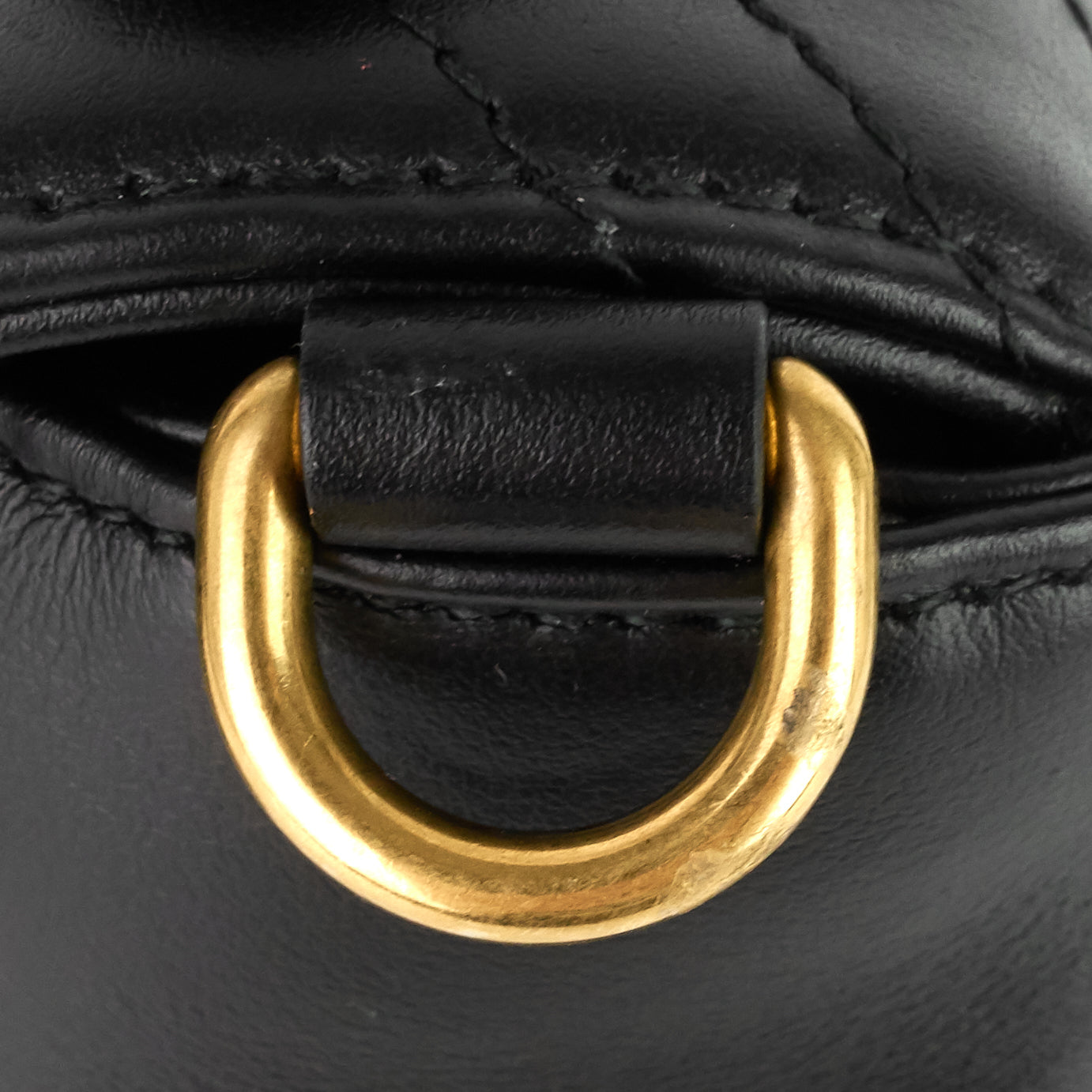 Gucci GG Marmont Small MatelassÃ© Calfskin Top Handle Shoulder Bag