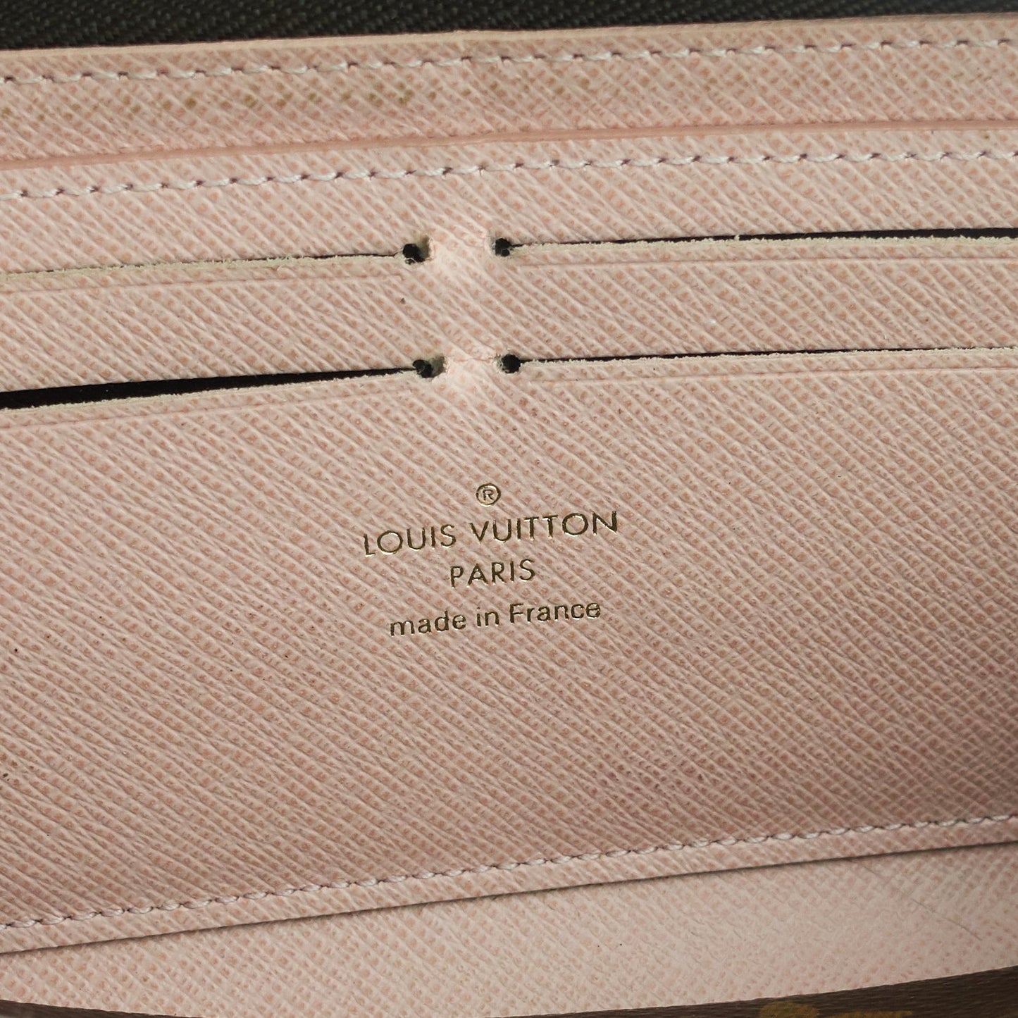Louis Vuitto ClÃ©mence Monogram Canvas Wallet