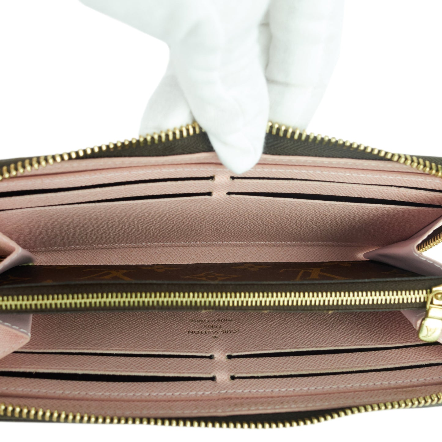 Louis Vuitto ClÃ©mence Monogram Canvas Wallet