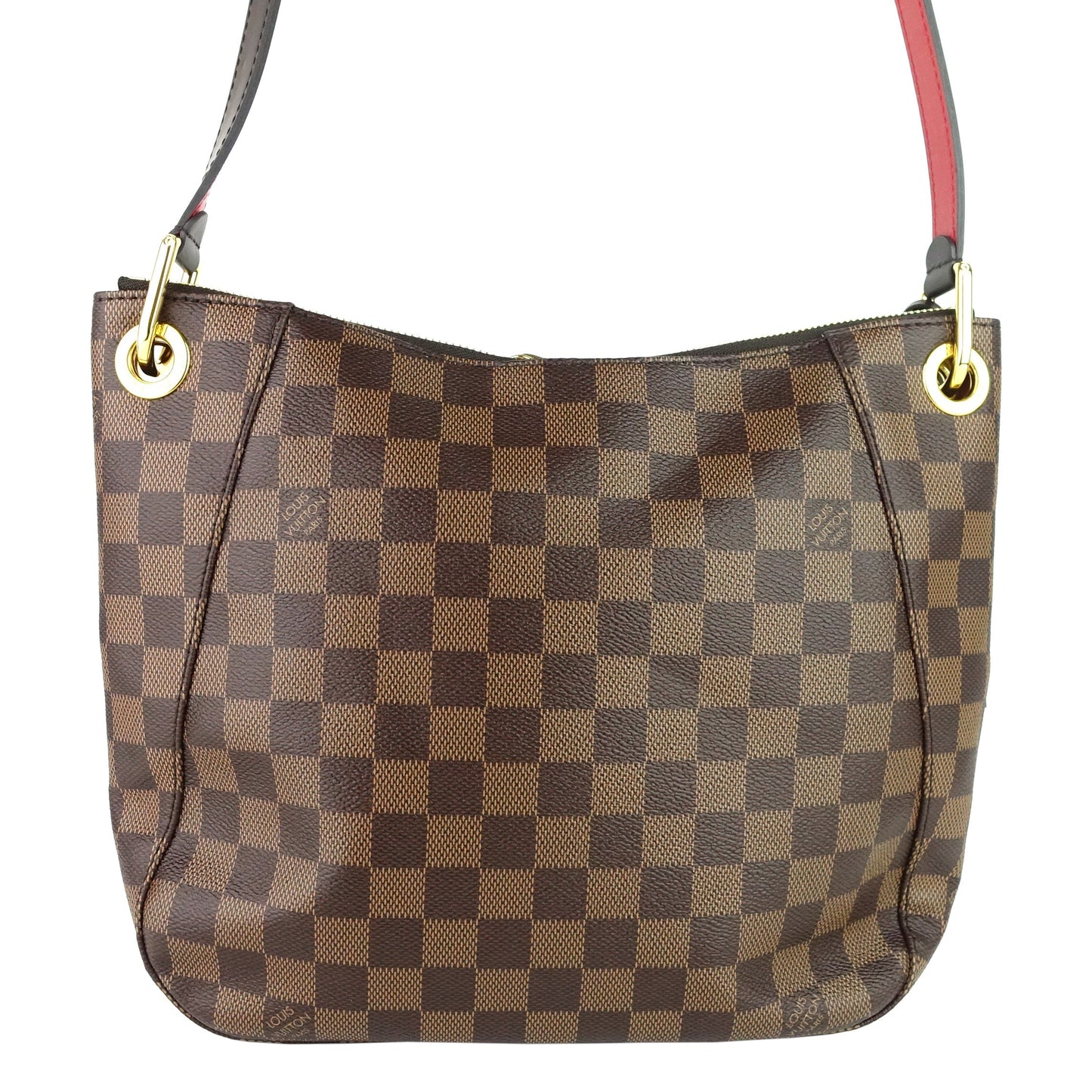 Louis Vuitto South Bank Besace Damier Ebene Canvas Bag
