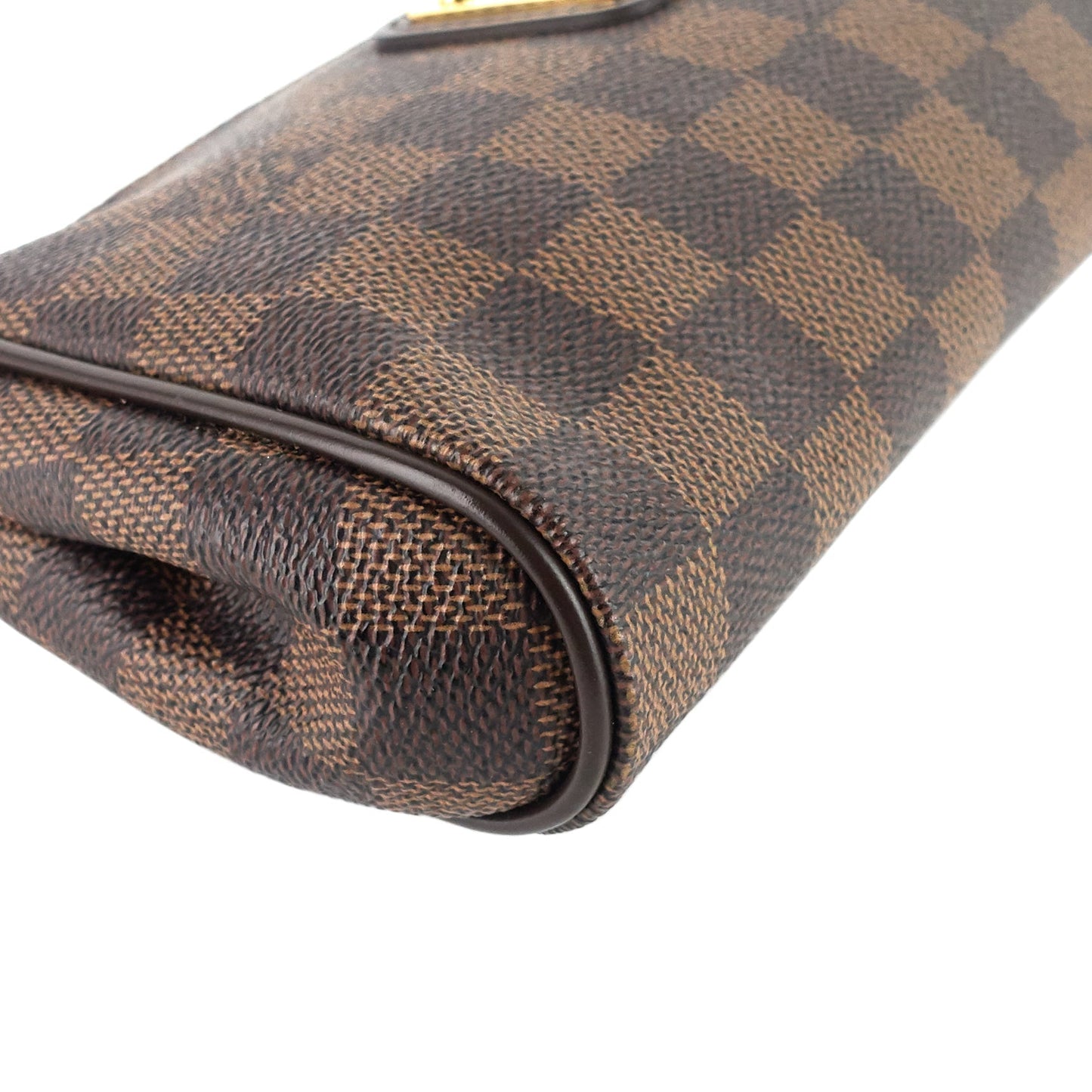 Louis Vuitto Eva Damier Ebene Crossbody Bag