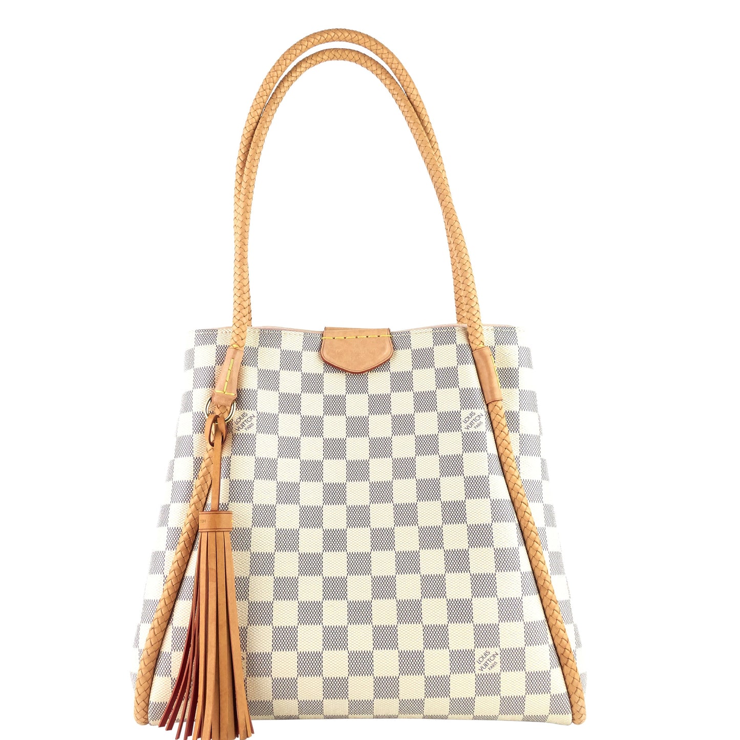 Louis Vuitto Propriano Damier Azur Canvas Tote Bag