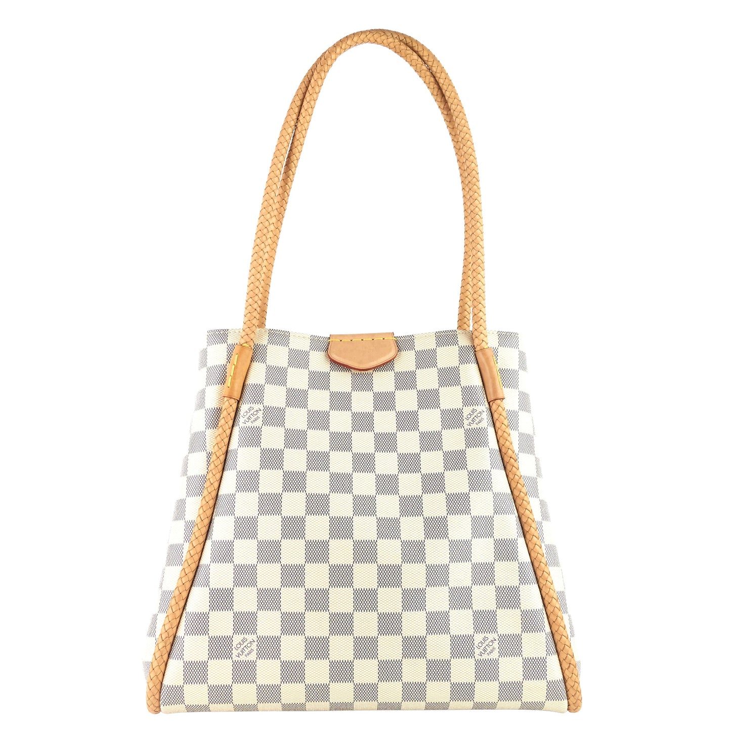 Louis Vuitto Propriano Damier Azur Canvas Tote Bag