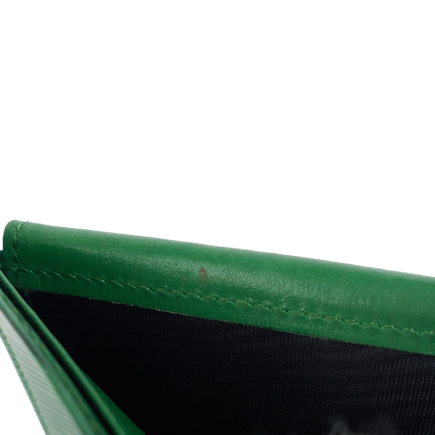 Louis Vuitto Marco Green Epi Leather Bifold Wallet
