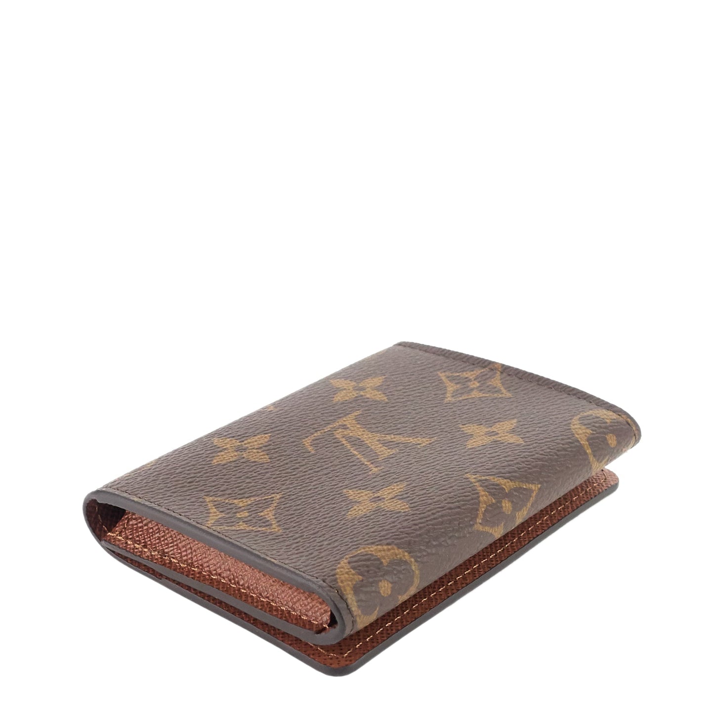 Louis Vuitto Card Holder Monogram Canvas Wallet