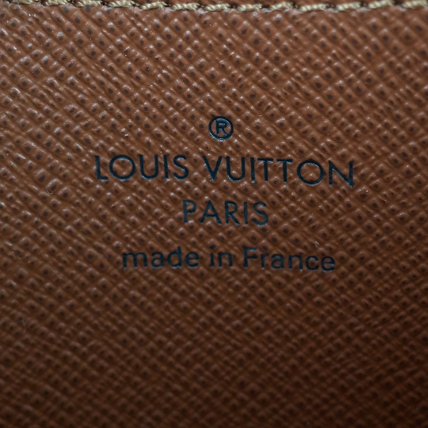 Louis Vuitto Zipped Coin Monogram Canvas Wallet