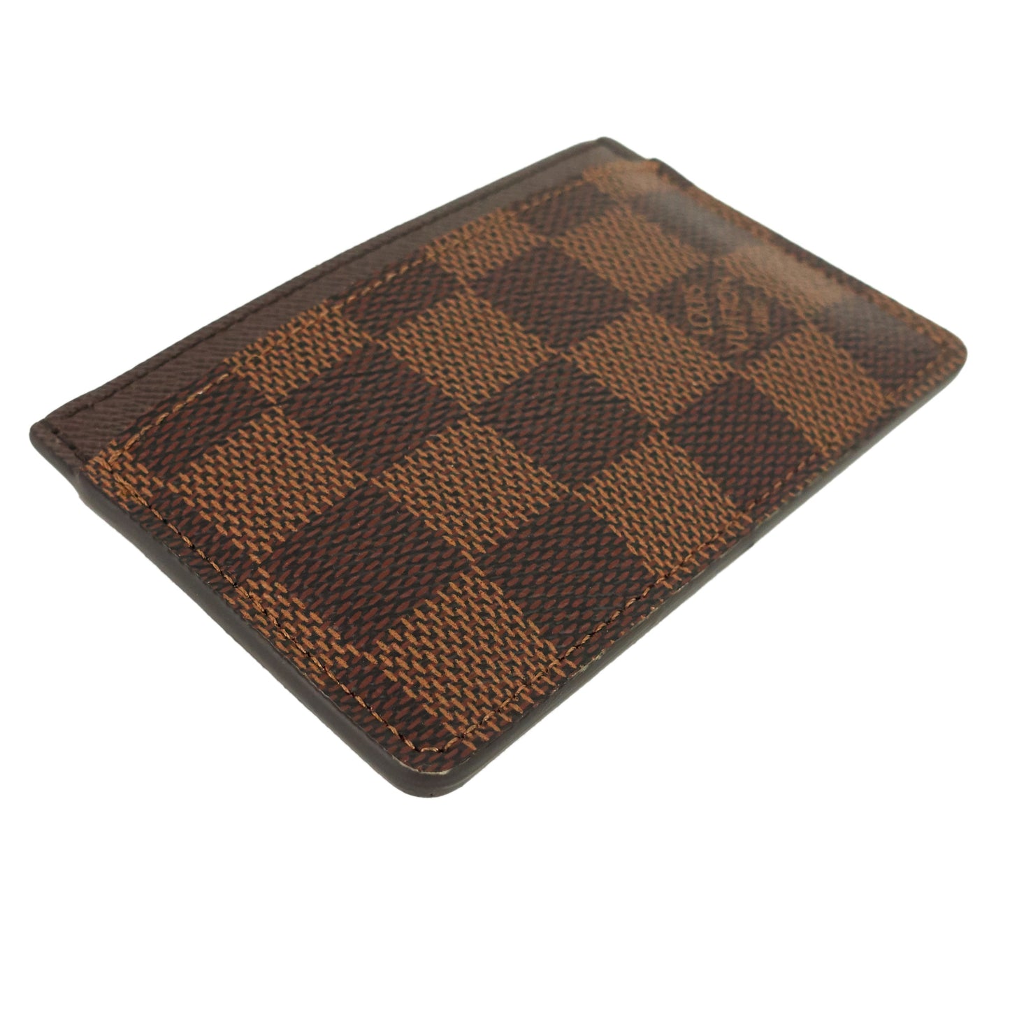 Louis Vuitto Damier Ebene Canvas Card Holder
