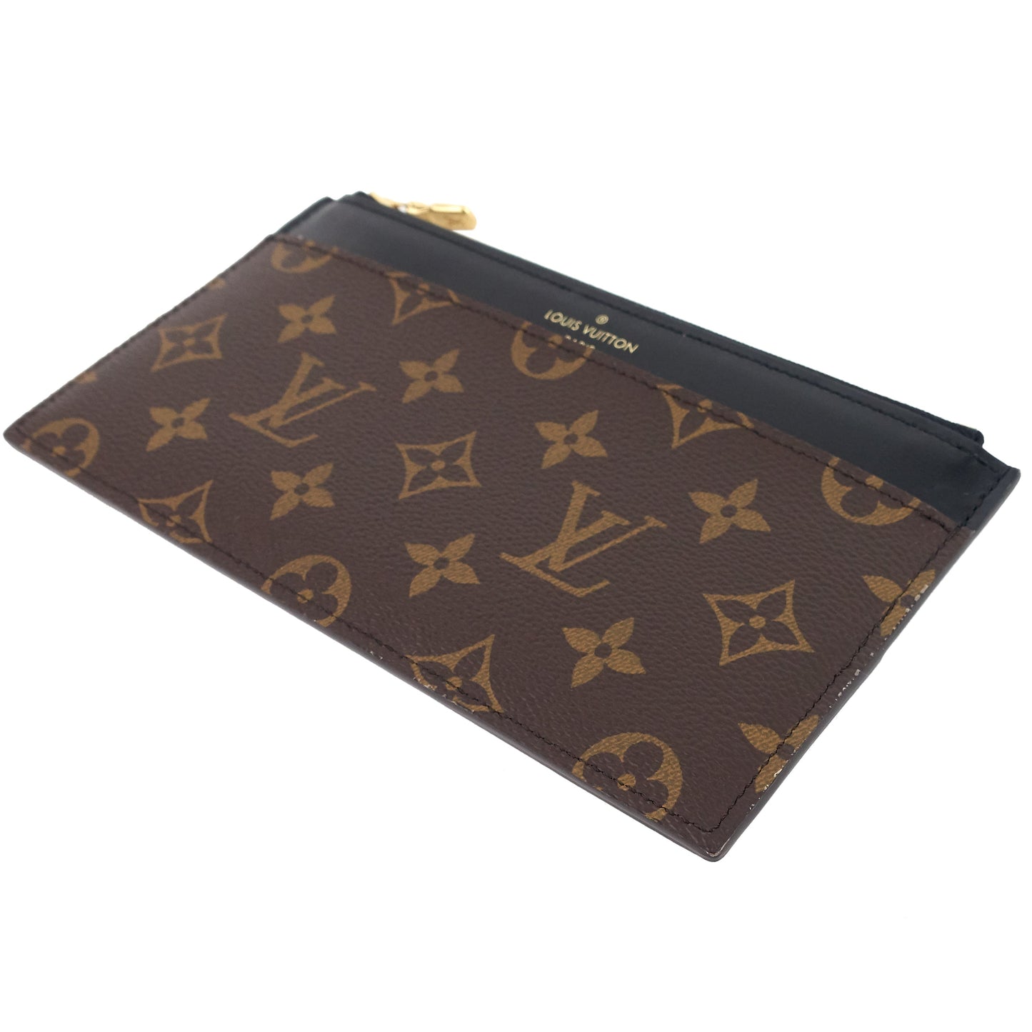 Louis Vuitto Slim Monogram Canvas Wallet