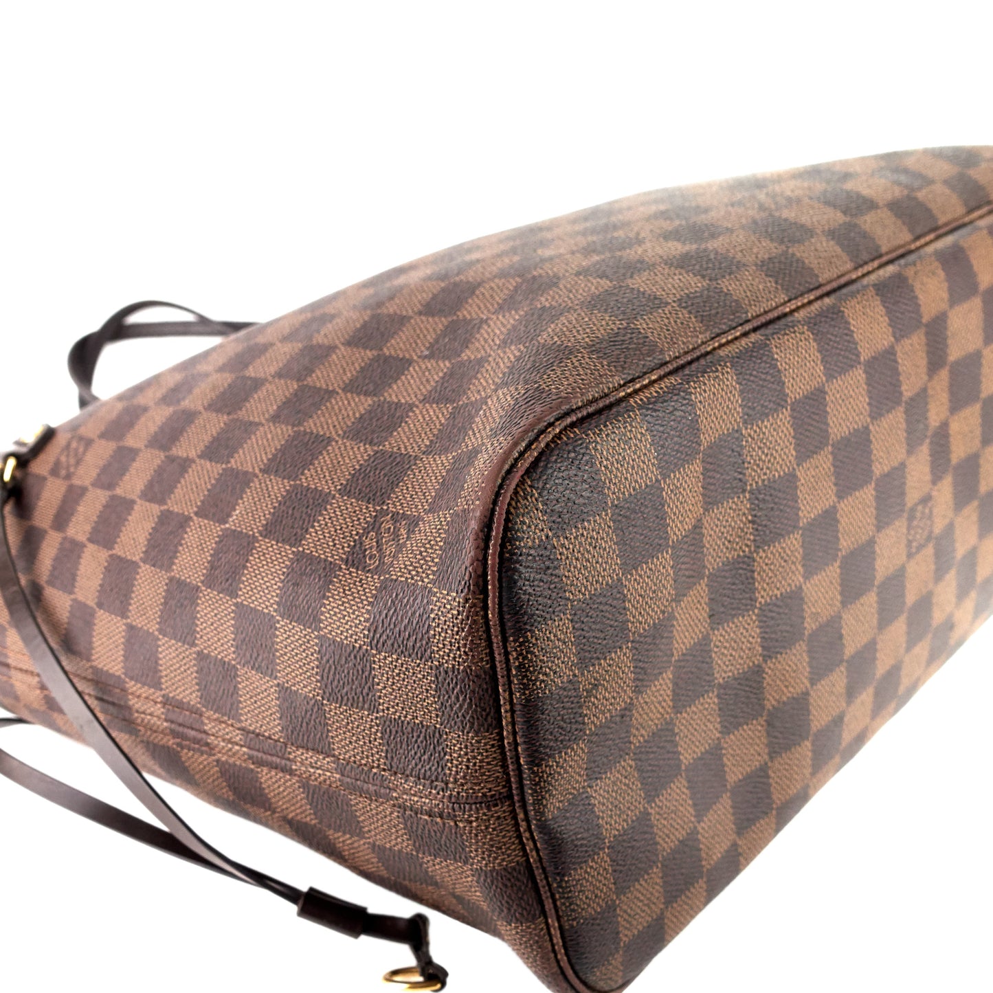 Louis Vuitto Neverfull MM Damier Ebene Canvas Bag