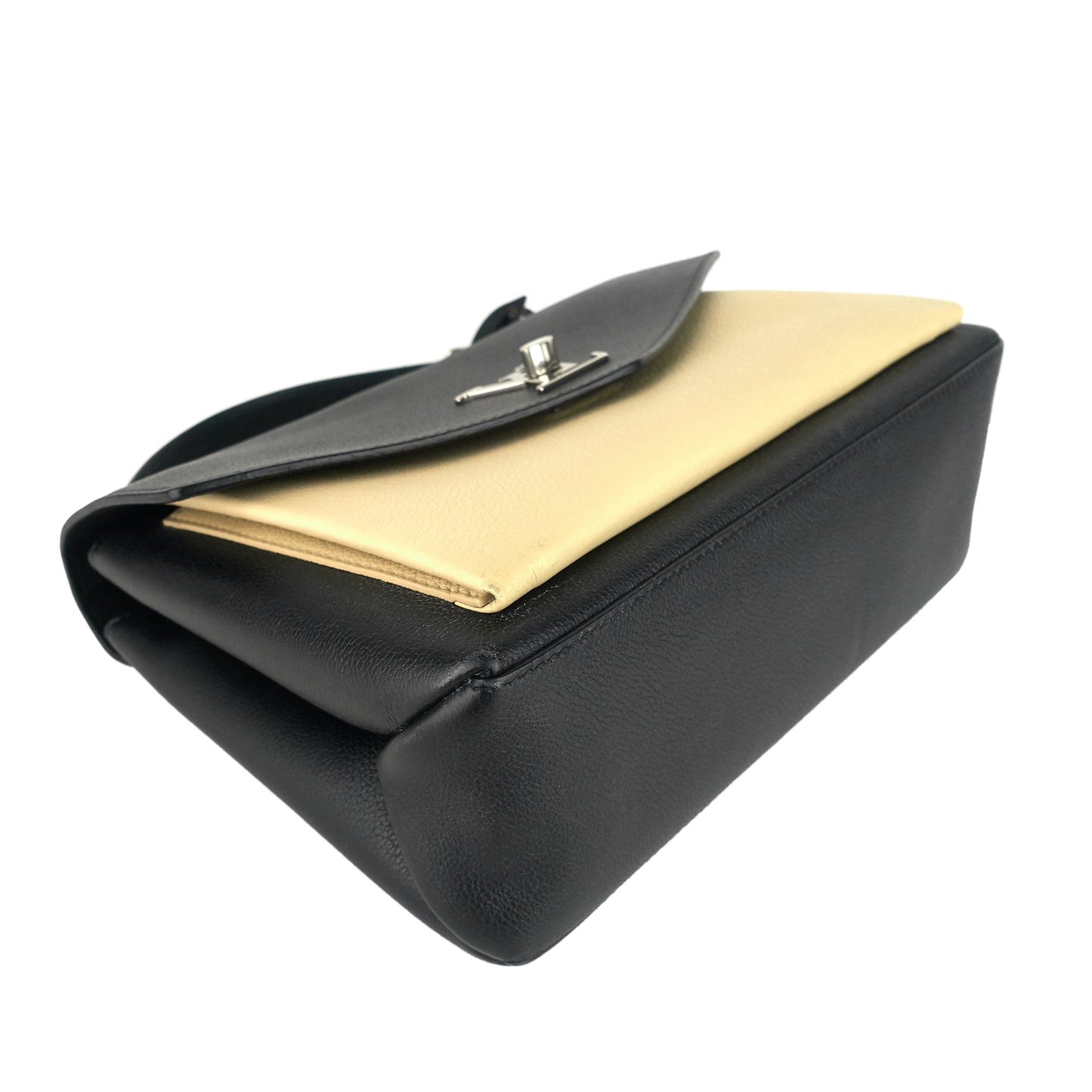 Louis Vuitto MyLockme Calfskin Leather Top Handle Bag