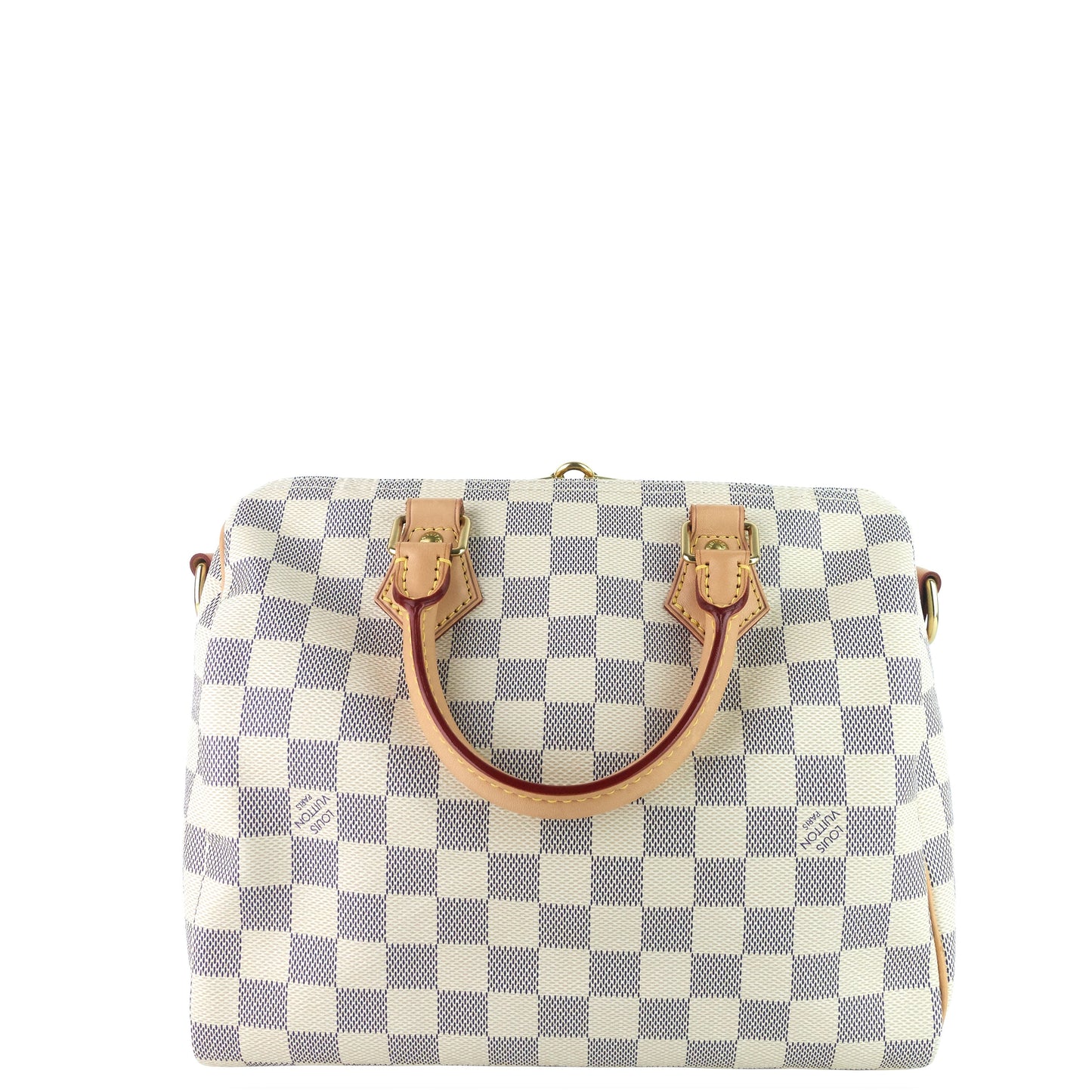 Louis Vuitto Speedy BandouliÃ¨re 25 Damier Azur Canvas Bag