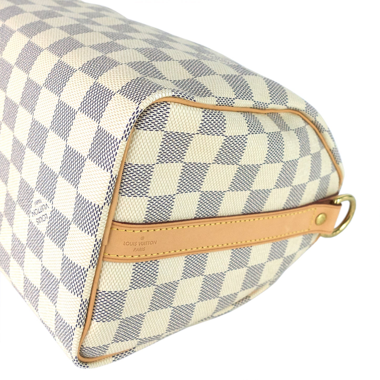 Louis Vuitto Speedy BandouliÃ¨re 25 Damier Azur Canvas Bag