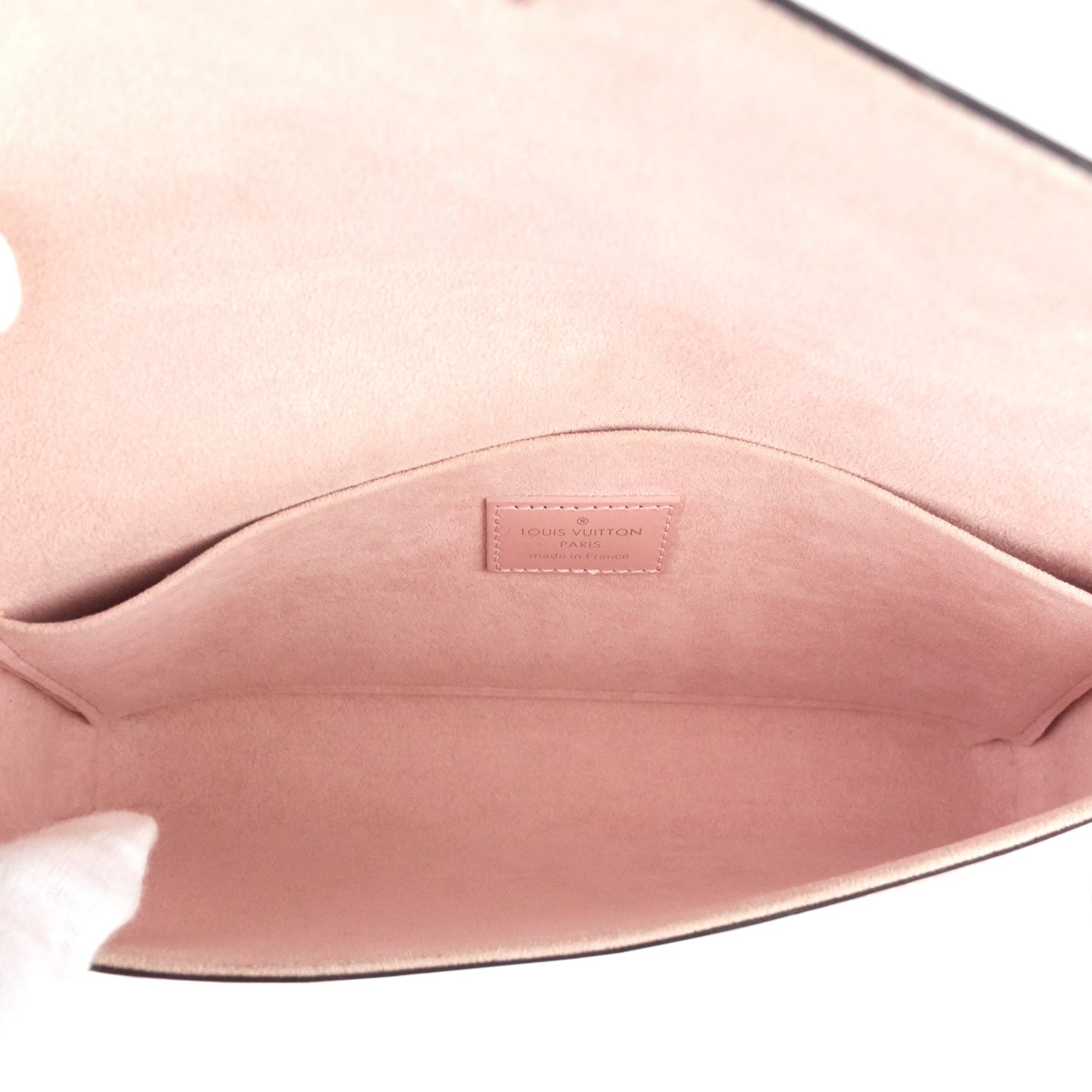 Louis Vuitto Felicie Epi Leather Pochette Bag