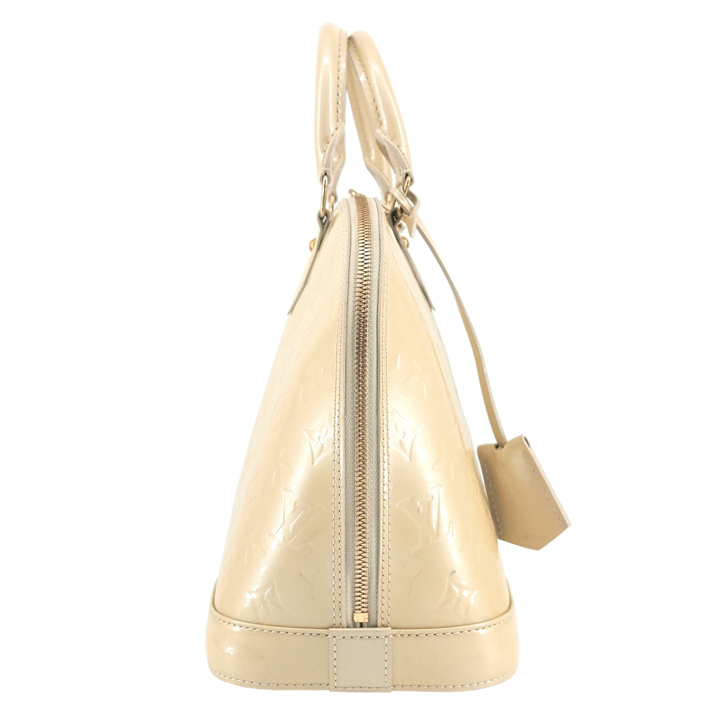 Louis Vuitto Alma PM Monogram Vernis Leather Handbag