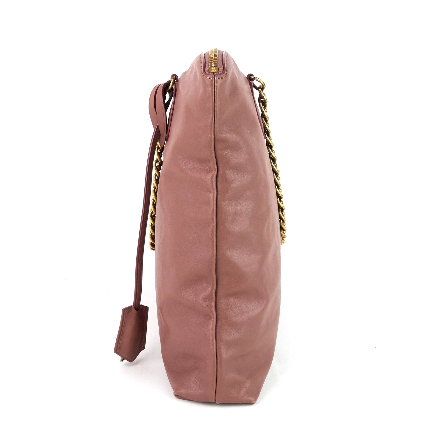 Louis Vuitto Cuir Boudoir Lockit Leather Chain Tote Bag