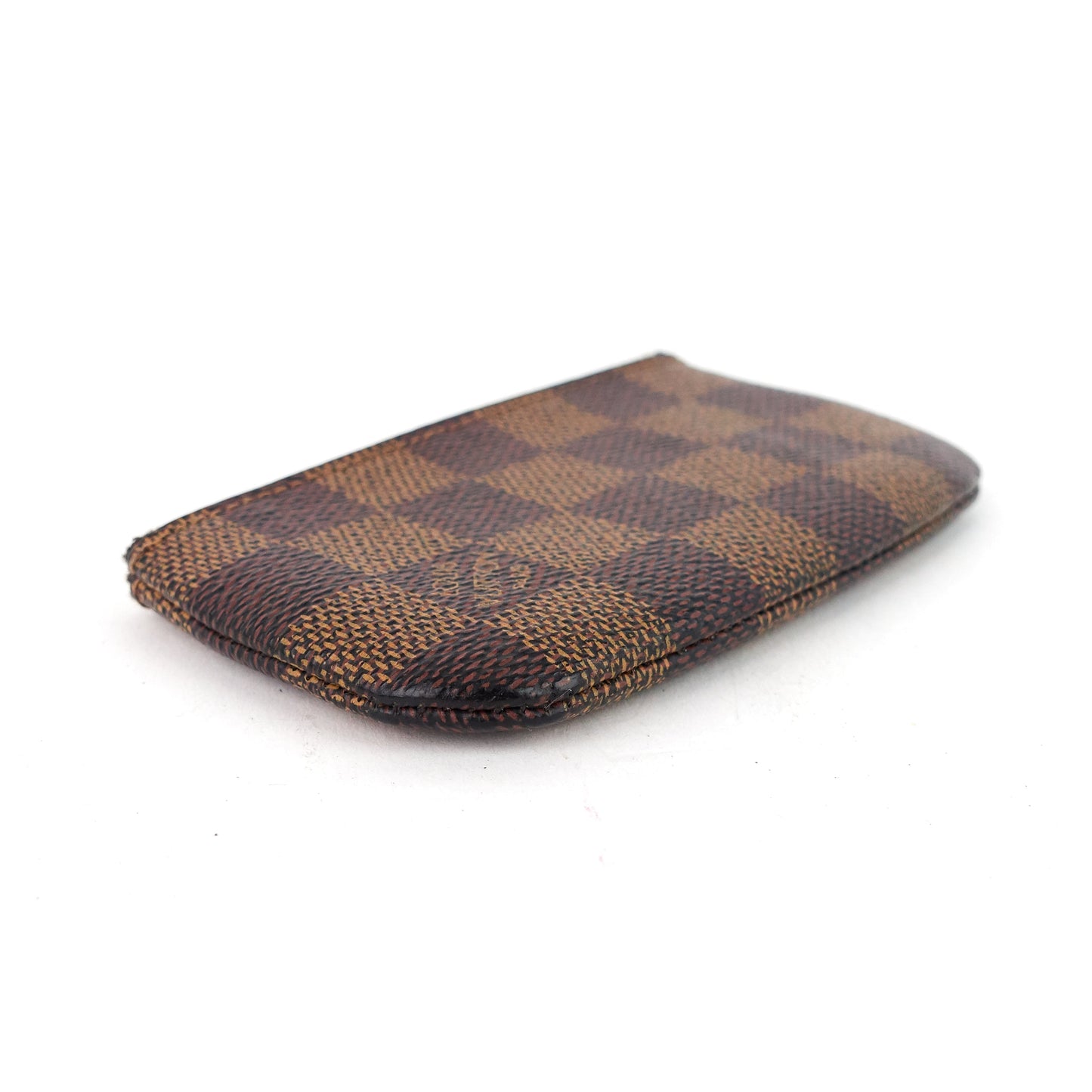 Louis Vuitto Pochette Cles Damier Ebene Key Pouch