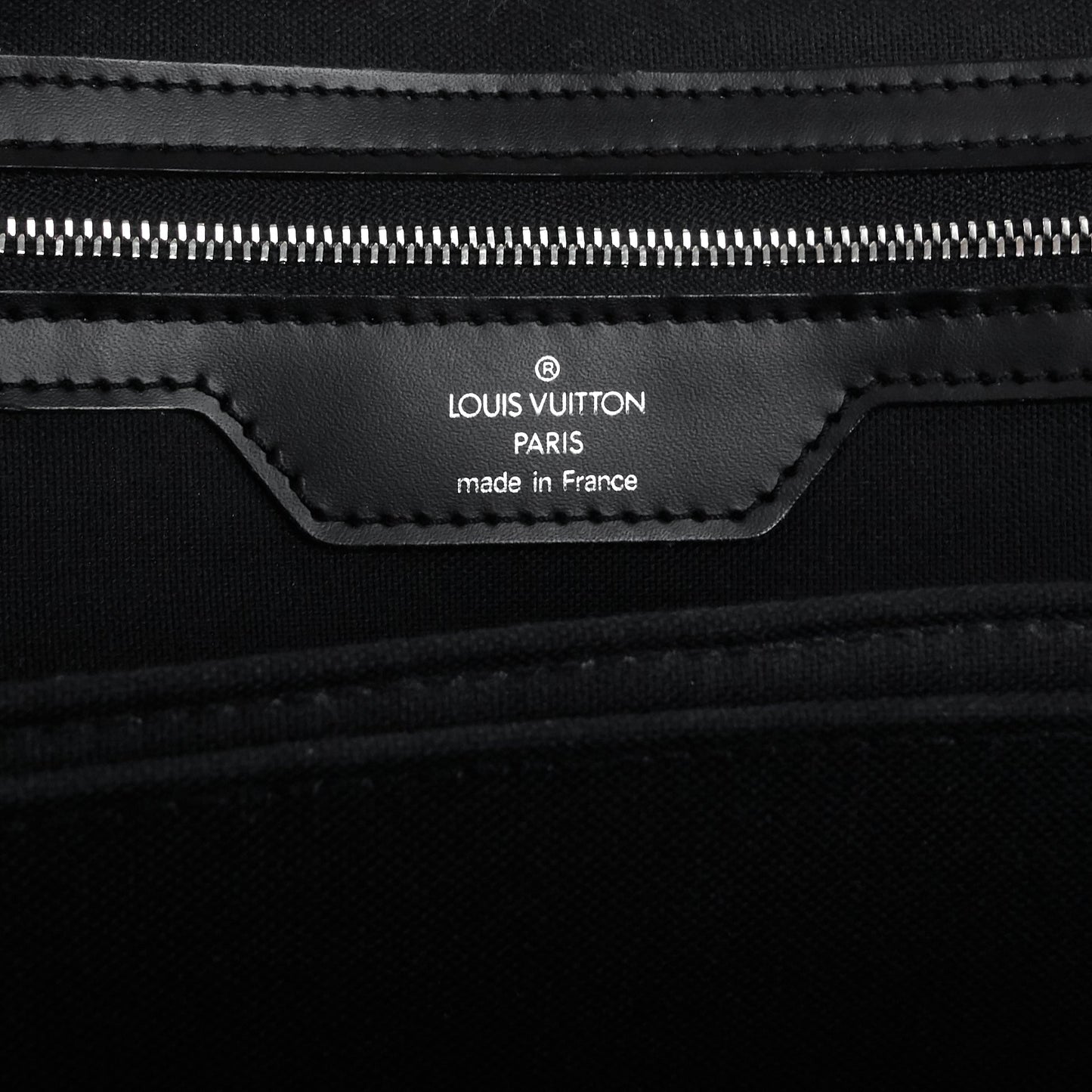 Louis Vuitto Nevski Taiga Leather Briefcase Bag
