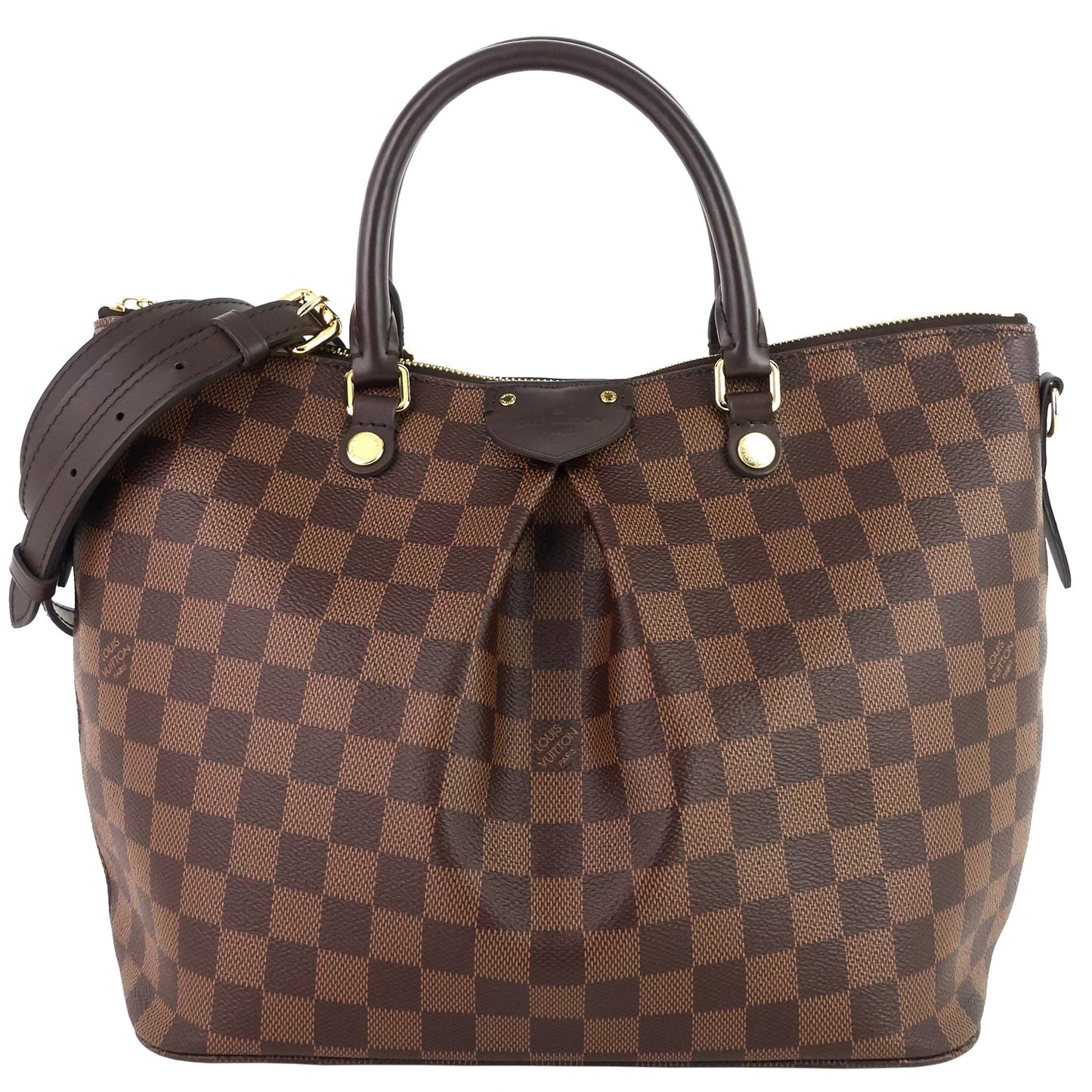 Louis Vuitto Siena MM Damier Ebene Canvas Bag