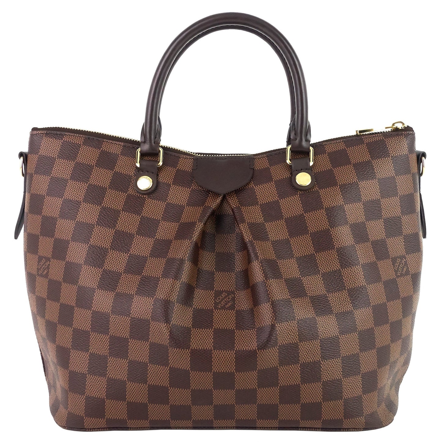 Louis Vuitto Siena MM Damier Ebene Canvas Bag