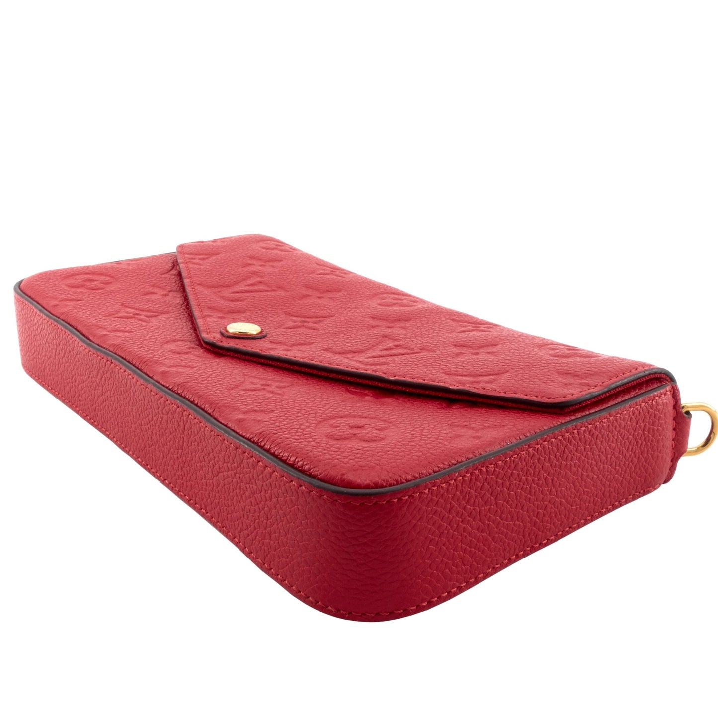 Louis Vuitto FÃ©licie Pochette Monogram Empreinte Leather Bag