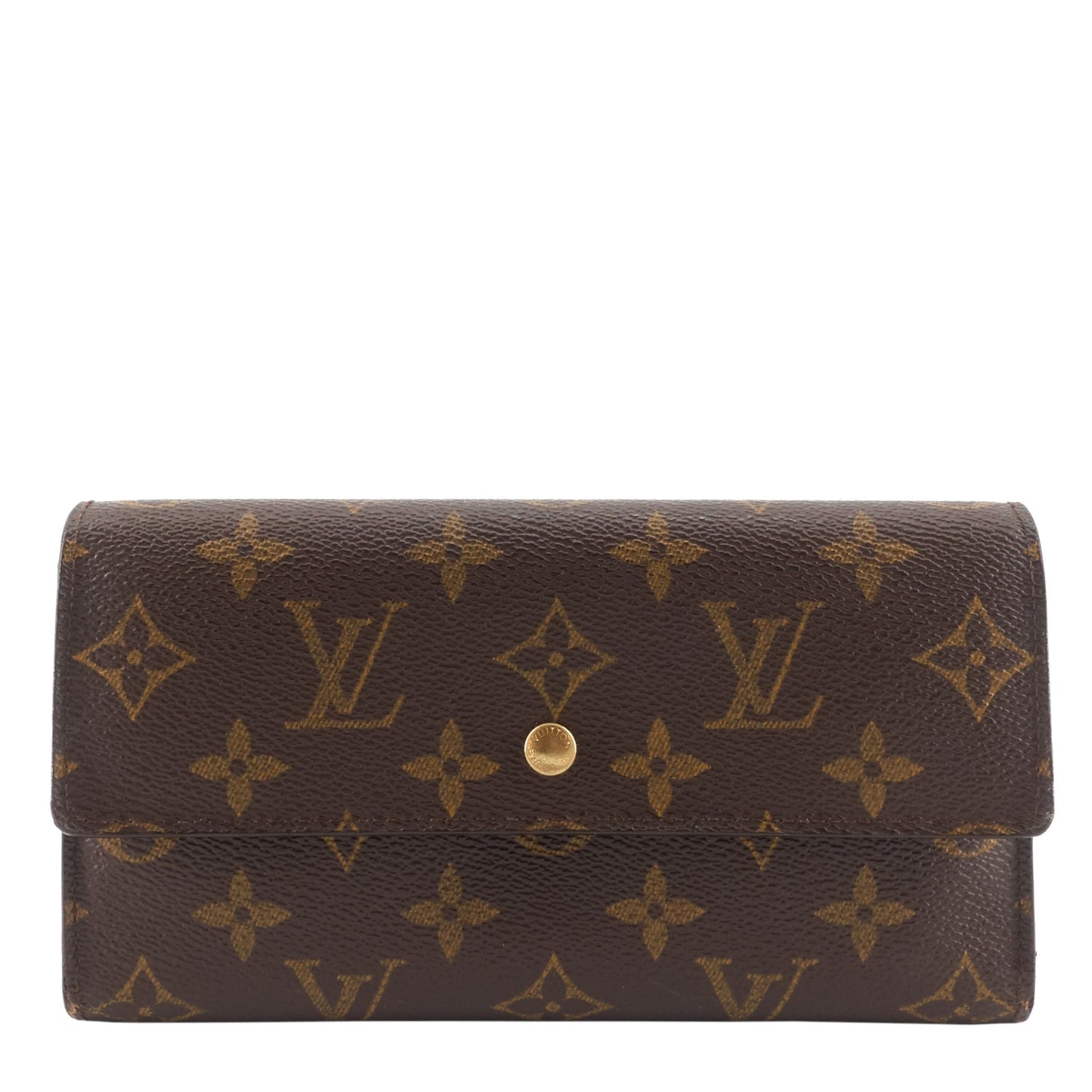 Louis Vuitto Porte Tresor International Monogram Canvas Wallet