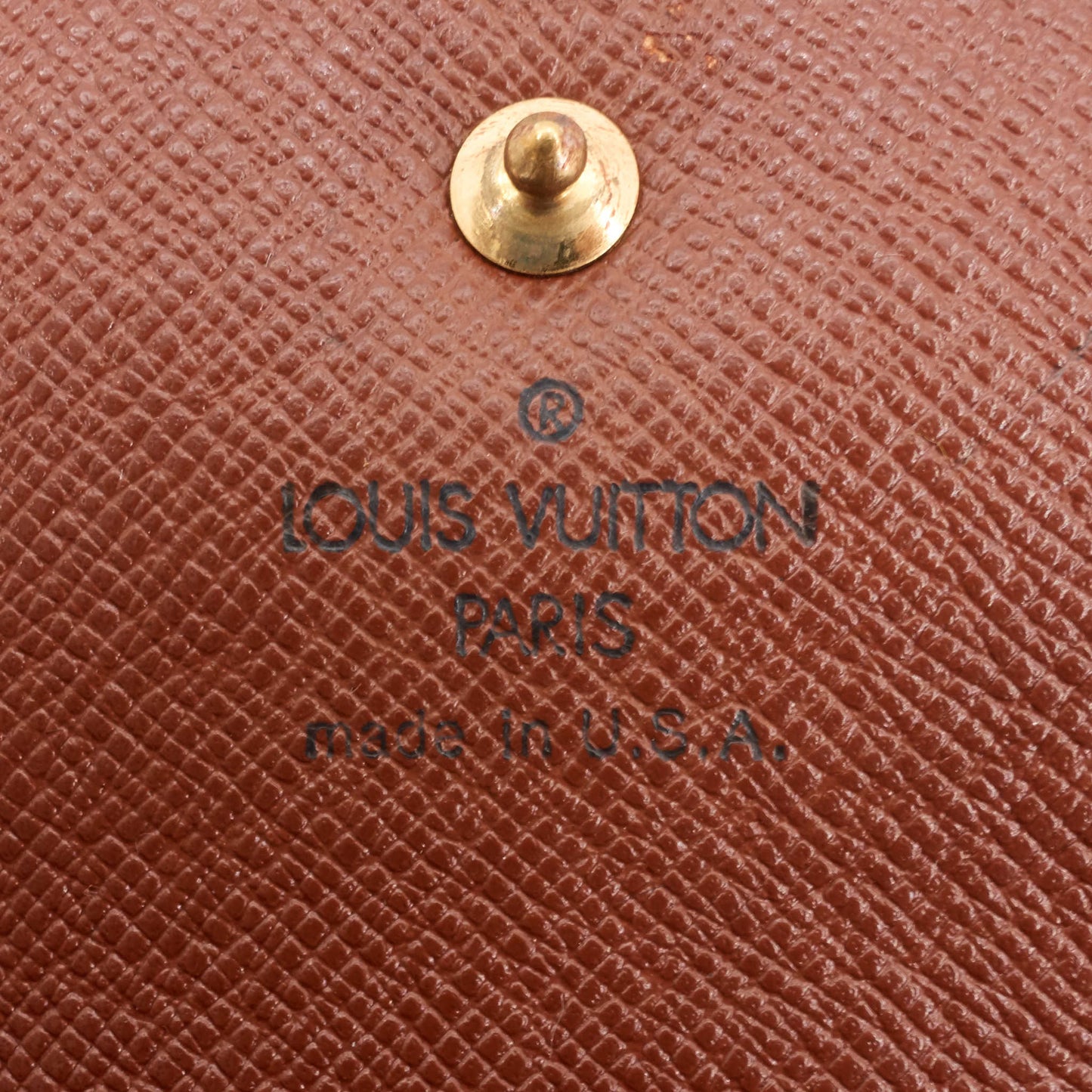 Louis Vuitto Porte Tresor International Monogram Canvas Wallet