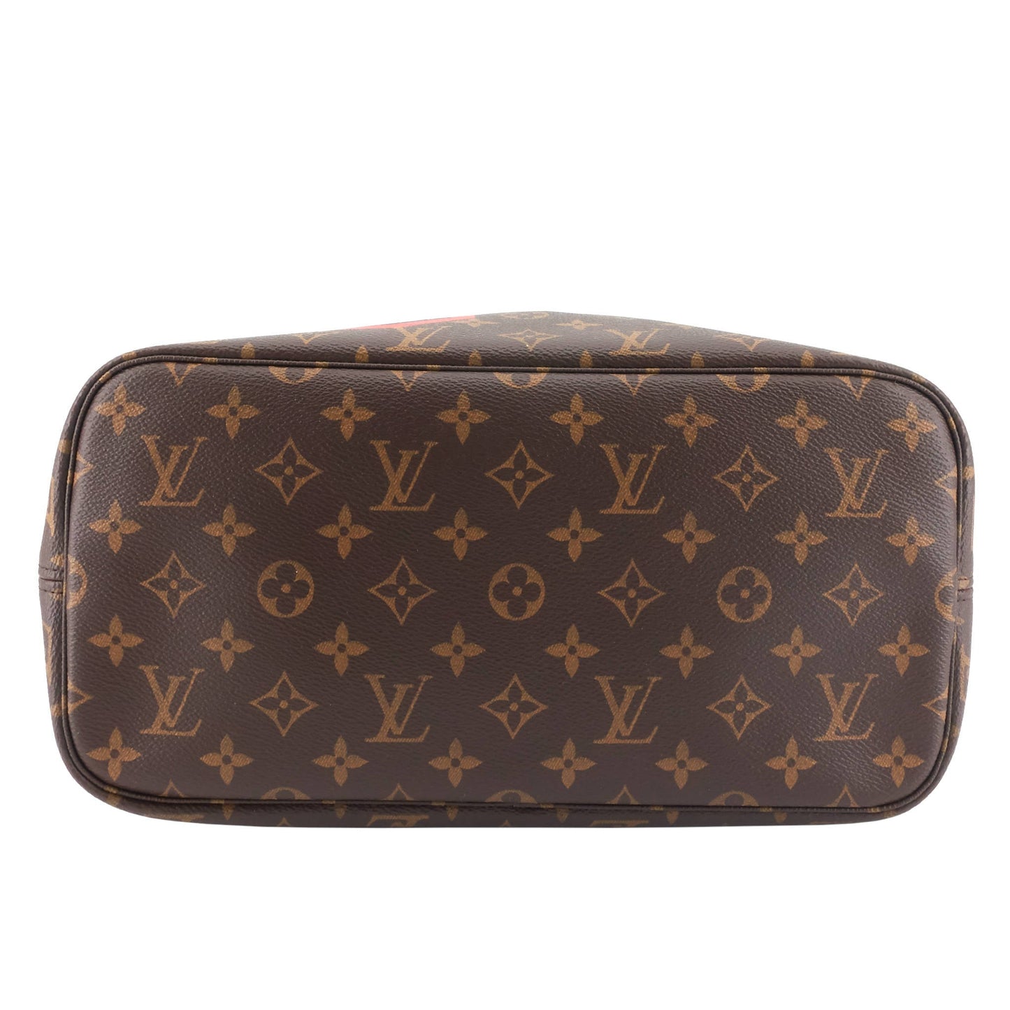 Louis Vuitto Neverfull MM World Tour Monogram Canvas Bag with Pouch