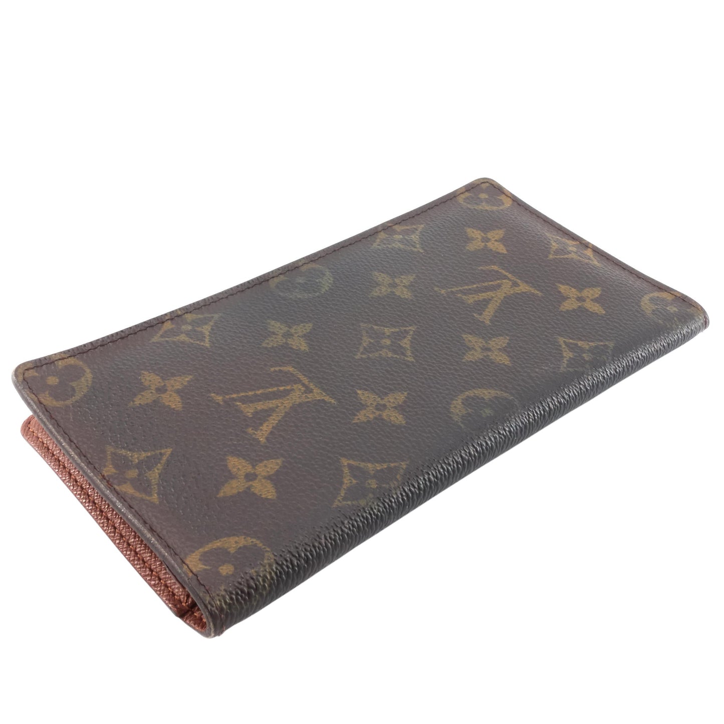 Louis Vuitto Monogram Canvas Long Slim Wallet