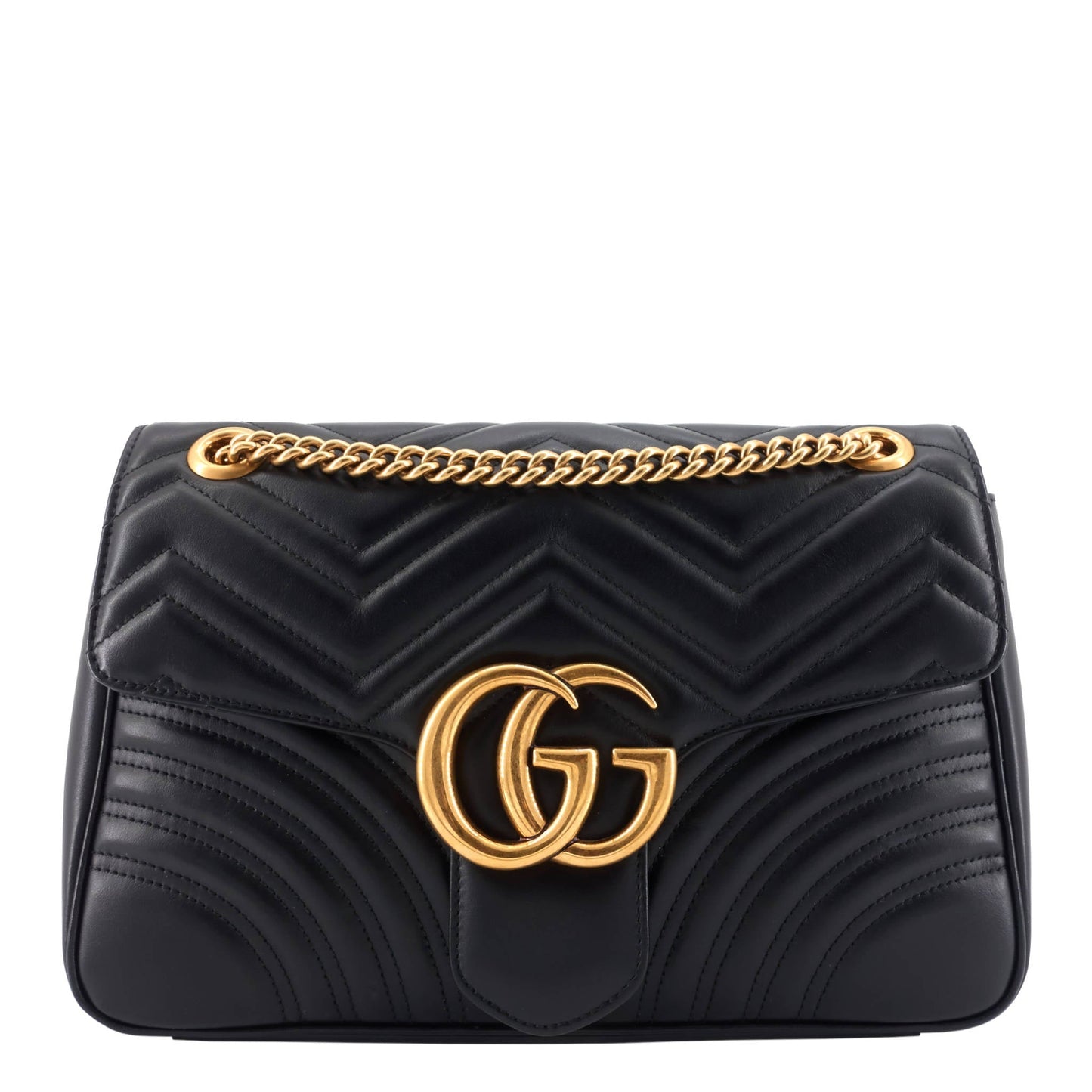 Gucci Marmont Medium MatelassÃ© Leather Shoulder Bag